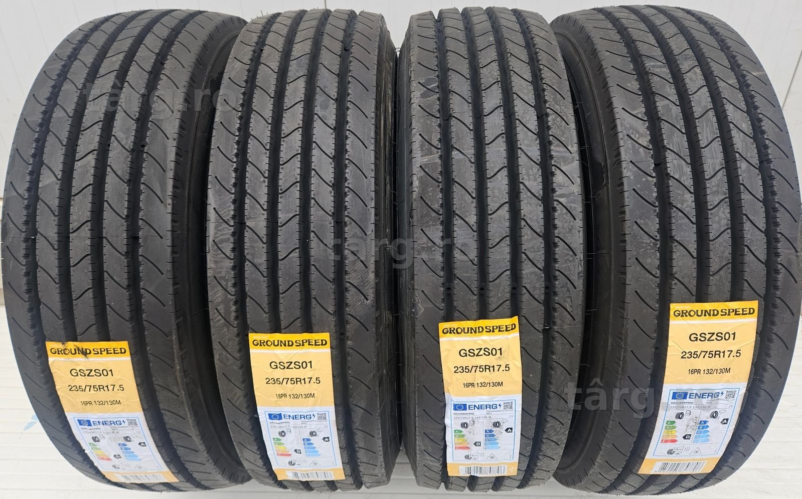 235/75 R17.5, 132M, GROUNDSPEED GSZS01, Anvelope de directie M+S