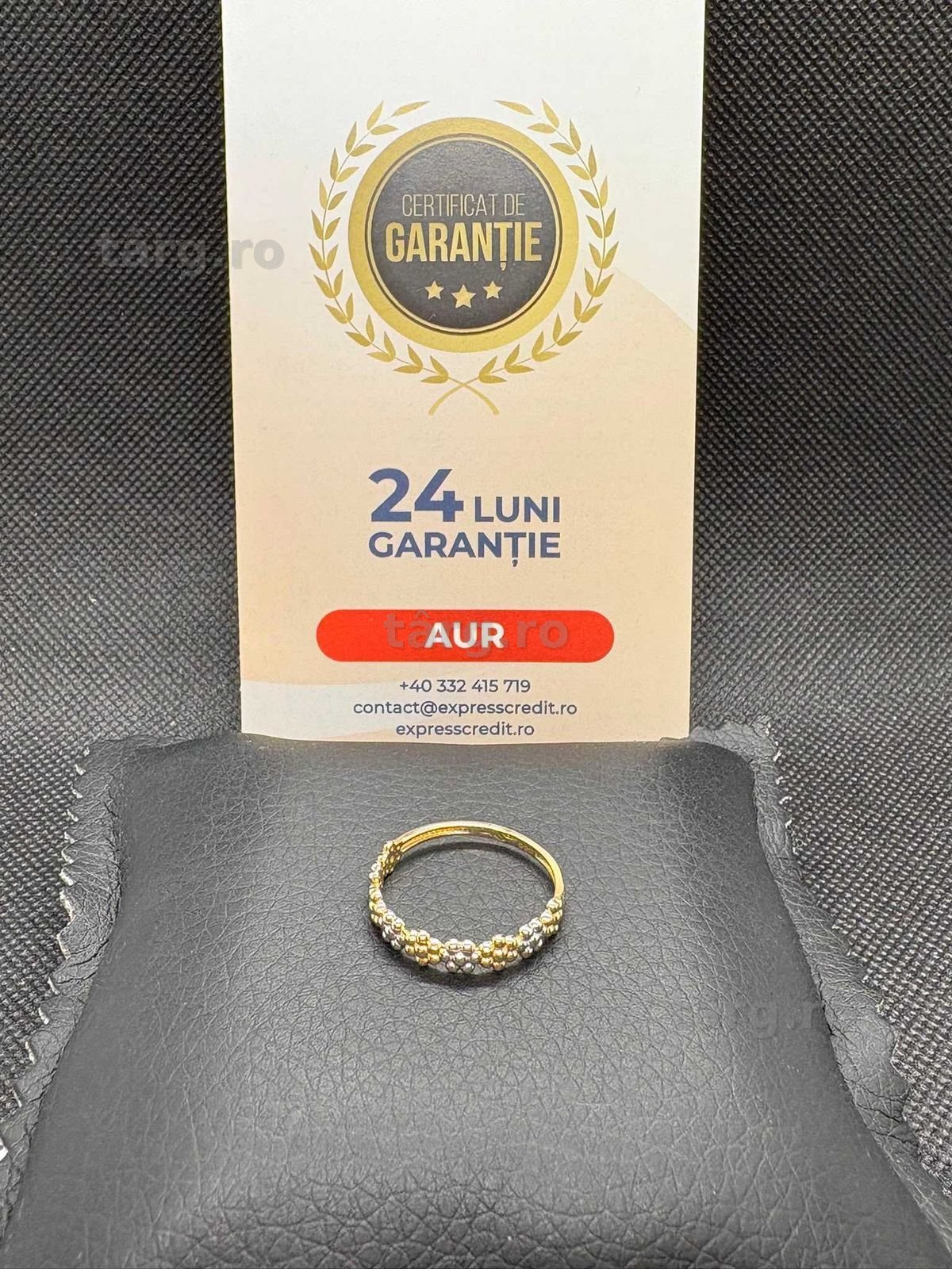 Inel aur 14k 1.43g (B.25741 AG31 Barboi) Garantie 2 ani! 3