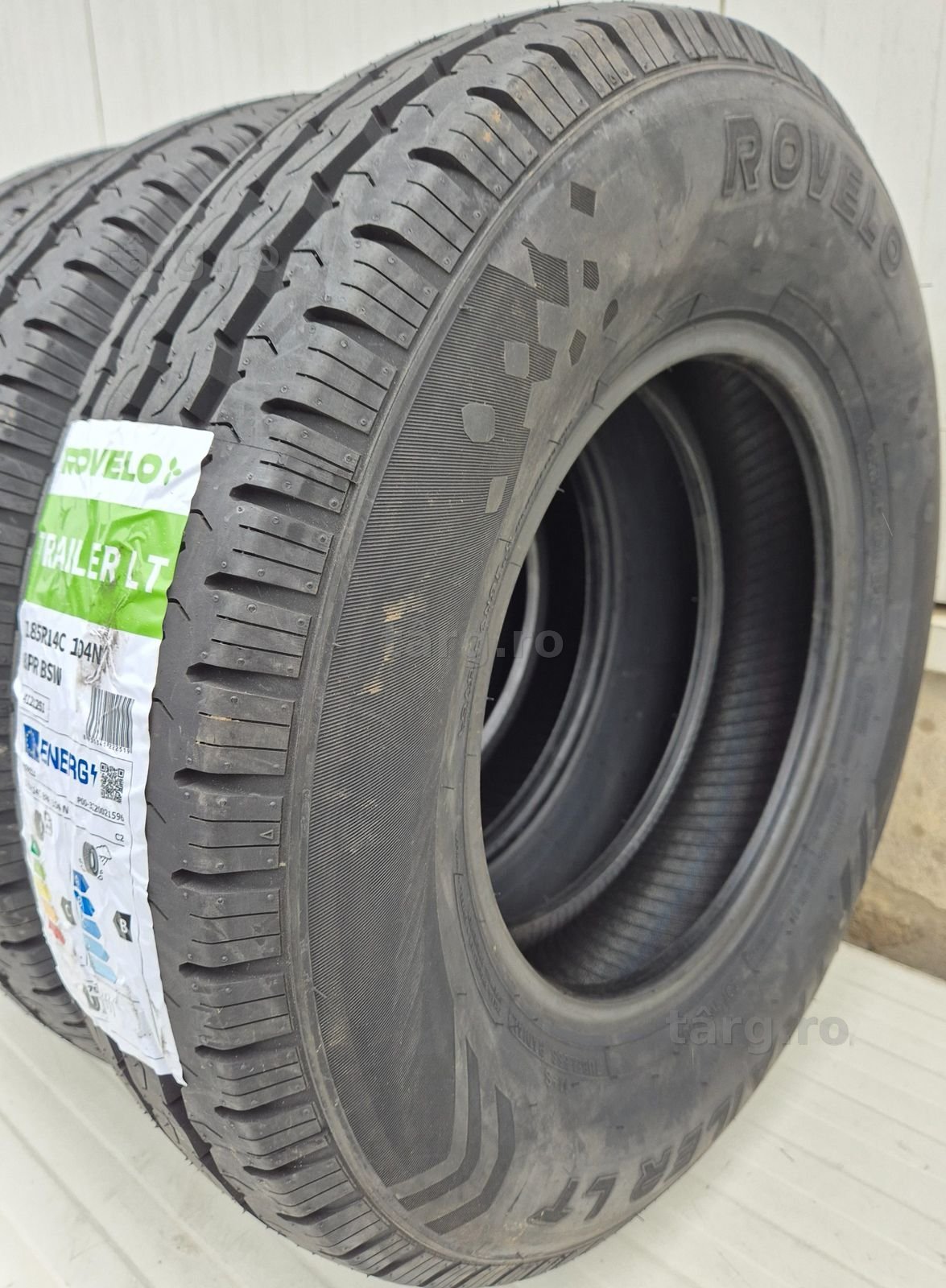 185 R14C, 104N, ROVELO Trailer ,Anvelope remorca M+S 3