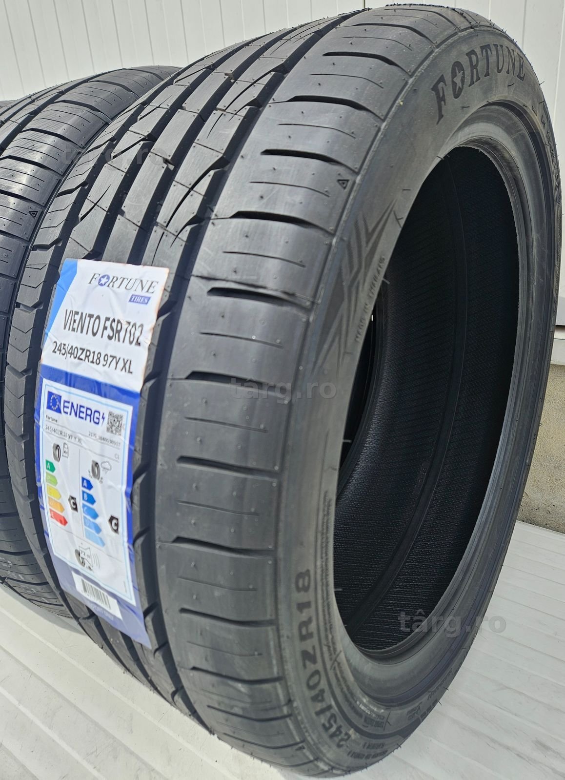 245/40 ZR18 97y xl FORTUNE Anvelope de vara cu protectie janta 3