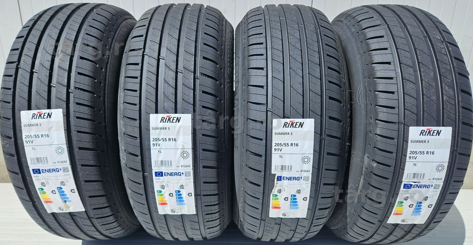 205/55 R16 91V RIKEN (by Michelin) Anvelope vara B/B/71