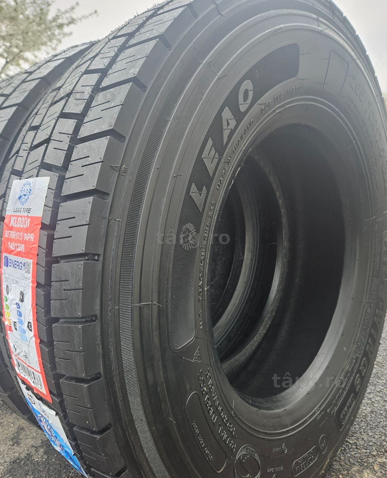 265/70 R17.5 140M LEAO KLD200 16 PR Anvelope tractiune M+S 3