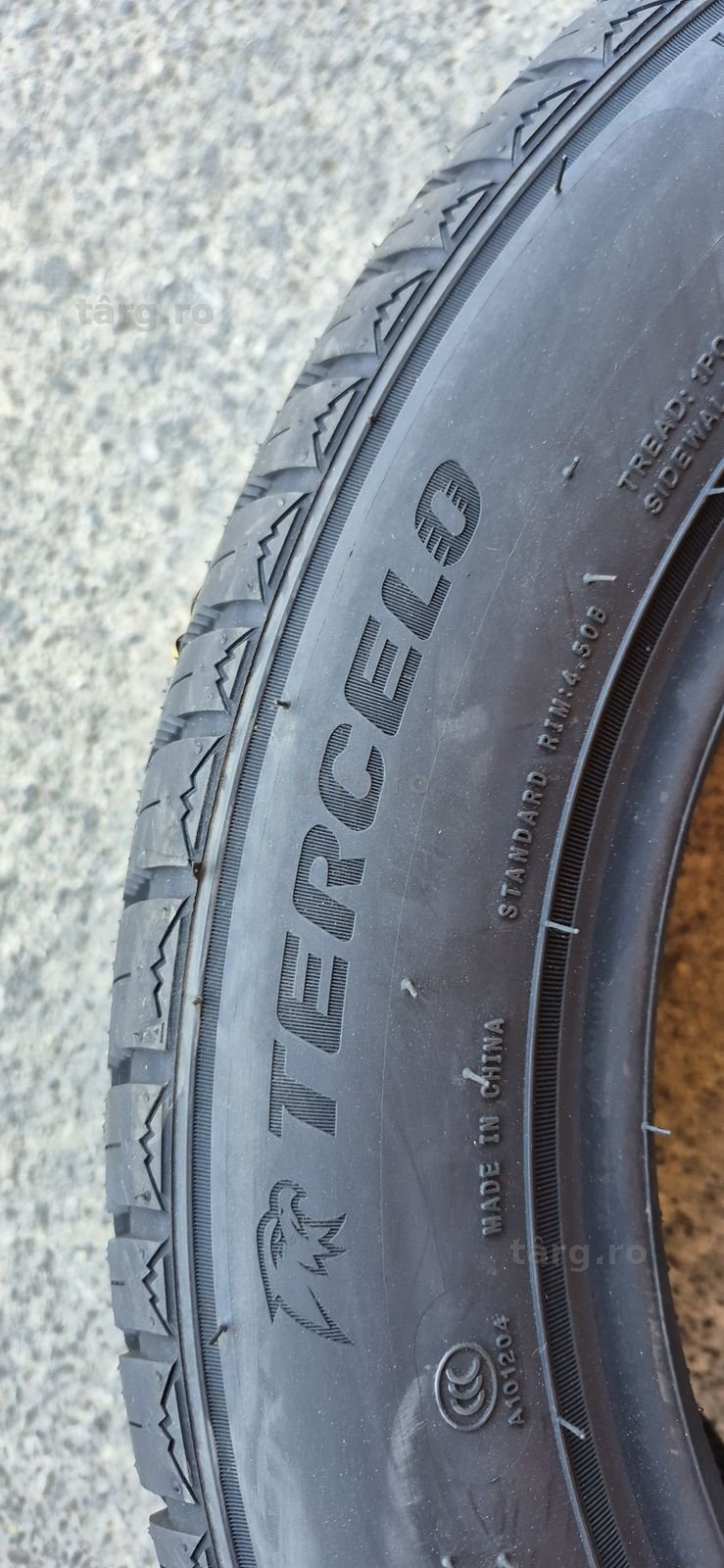 4 anvelope M+S noi Tercelo 155/65/13,dot 2025.Pretul este pe bucata. 4