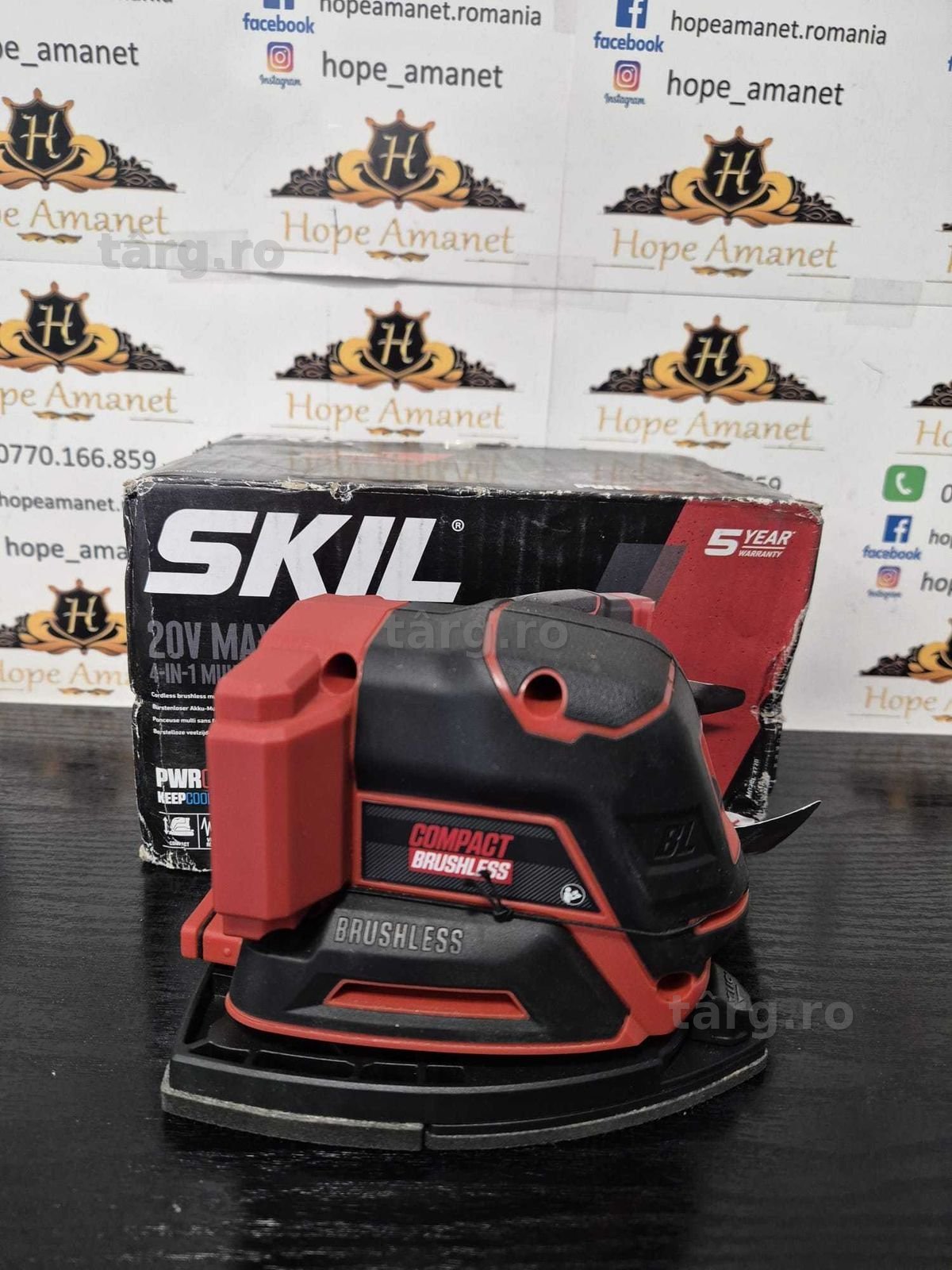 Hope Amanet P10/Skil 3720 CC - Slefuitor delta fara acumulatori