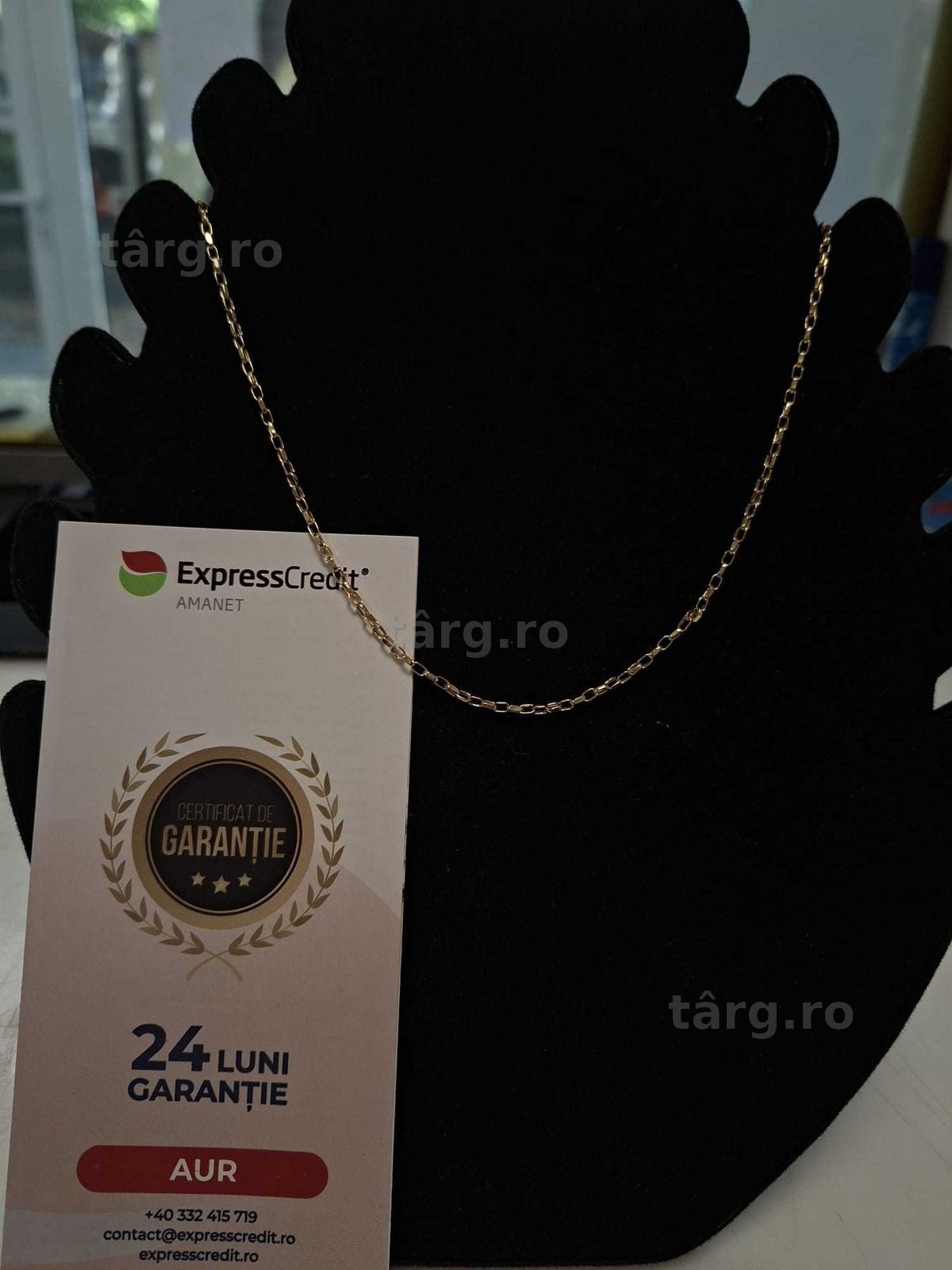 (Ag33) Lant Aur 14K/Garantie 2 ani