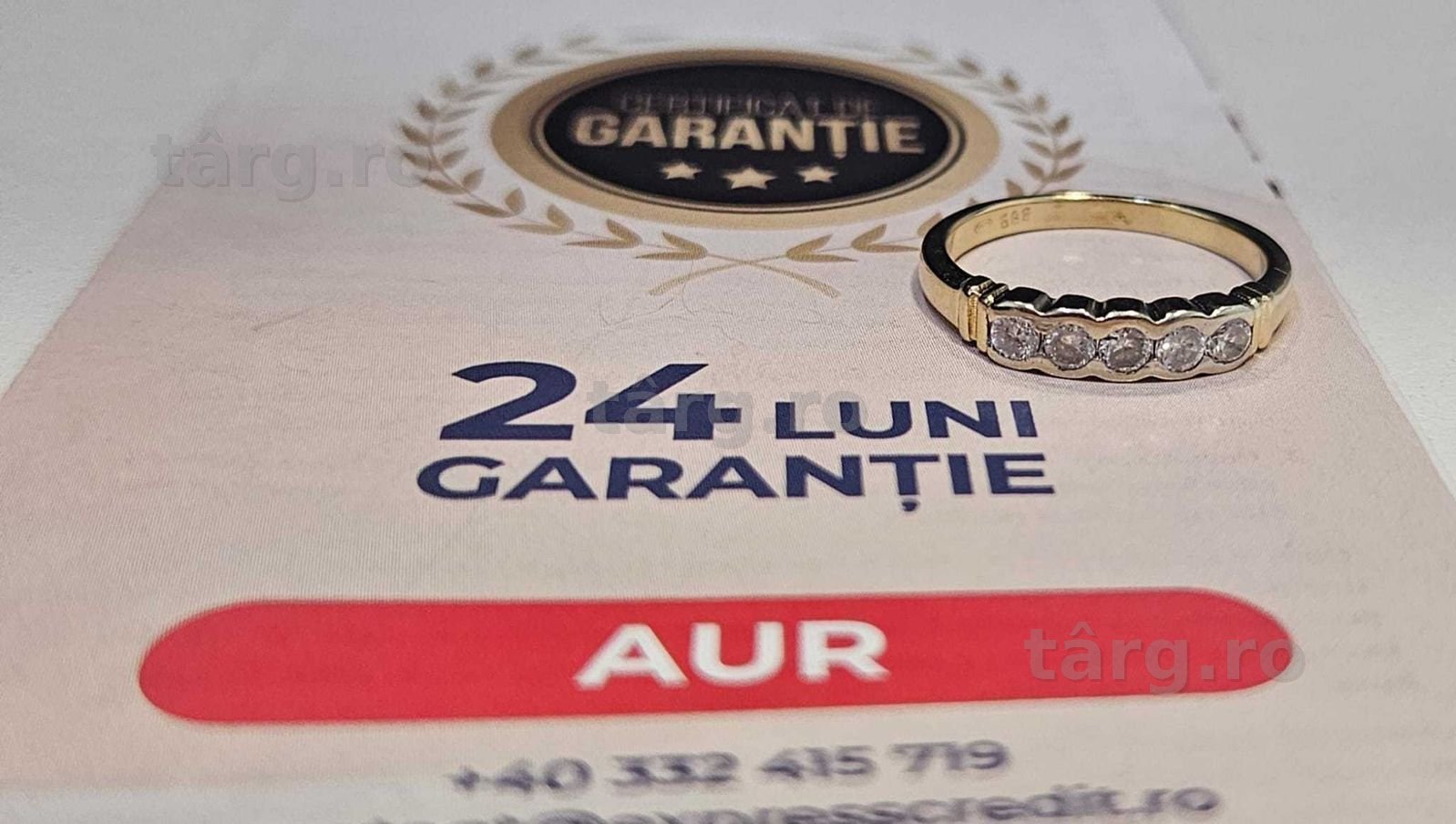 Inel din aur (AG32 B28806.1) 2 ANI GARANTIE!