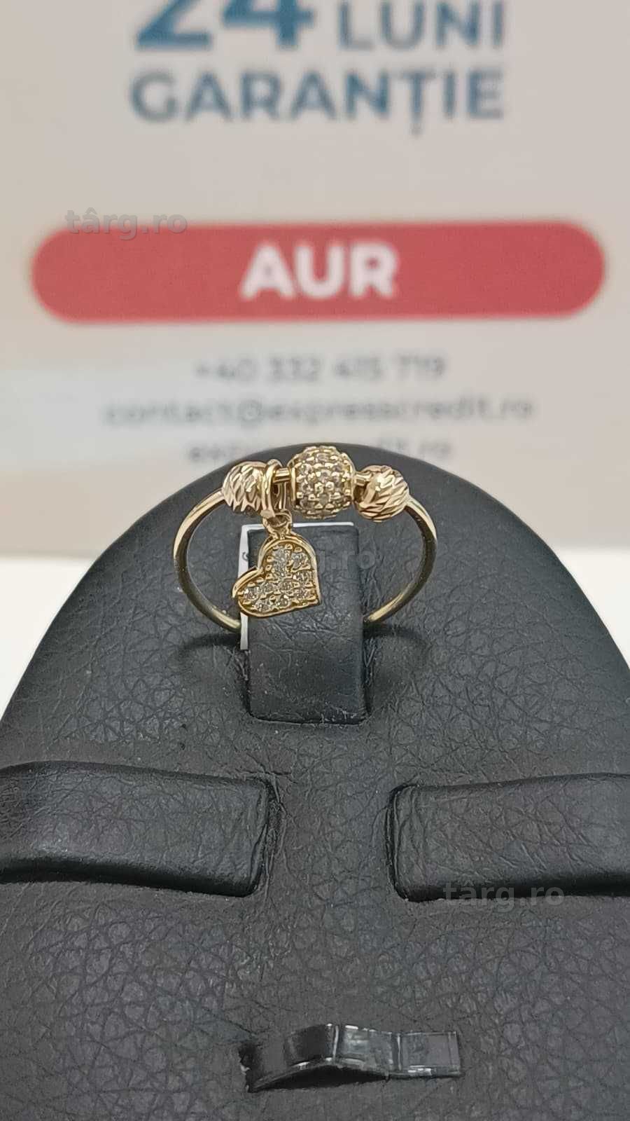 Inel aur 14K 1.69gr [AG24 Harlau B.46345.2] - Garantie 2 ani!