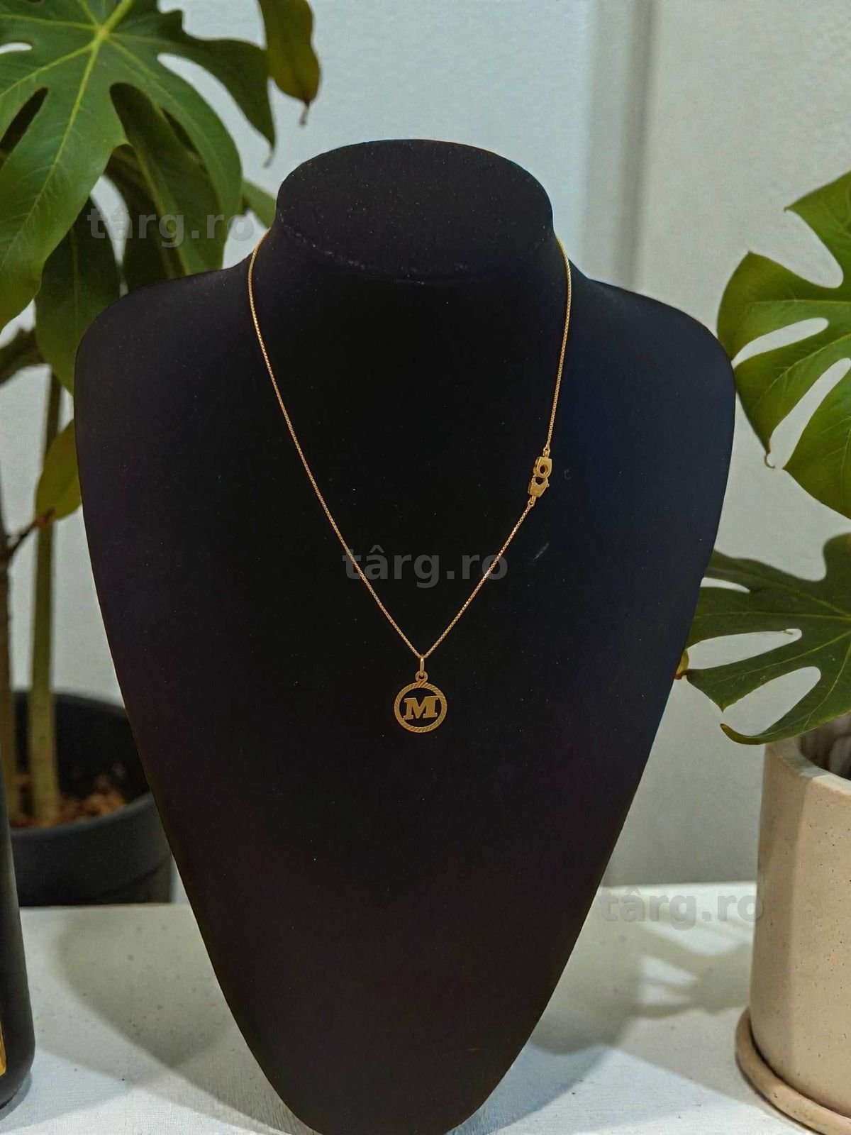 Lant cu medalion aur 18k 5.17g (Ag16 Moldova b32263) - Garantie 2 ani!