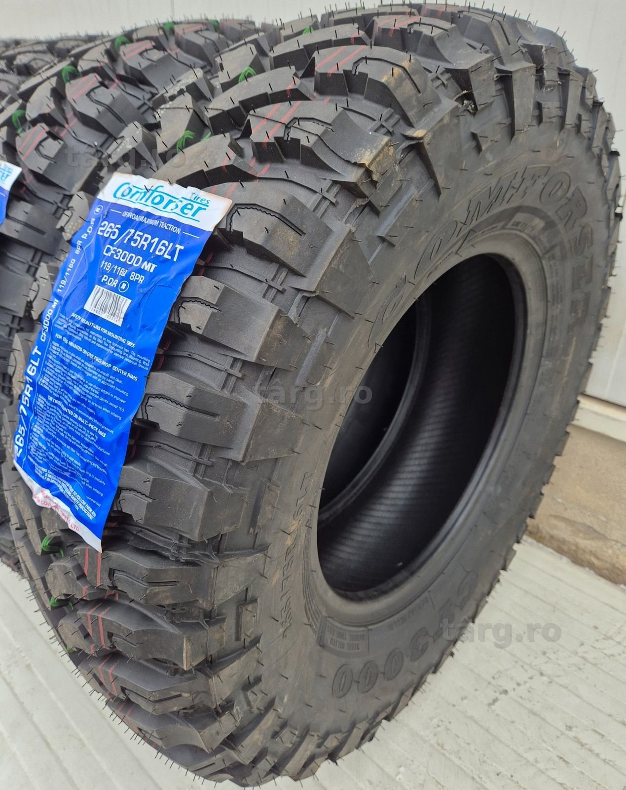 265/75 R16, 119Q, COMFORSER CF3000 M/T, Anvelope Off-Road M+S 3