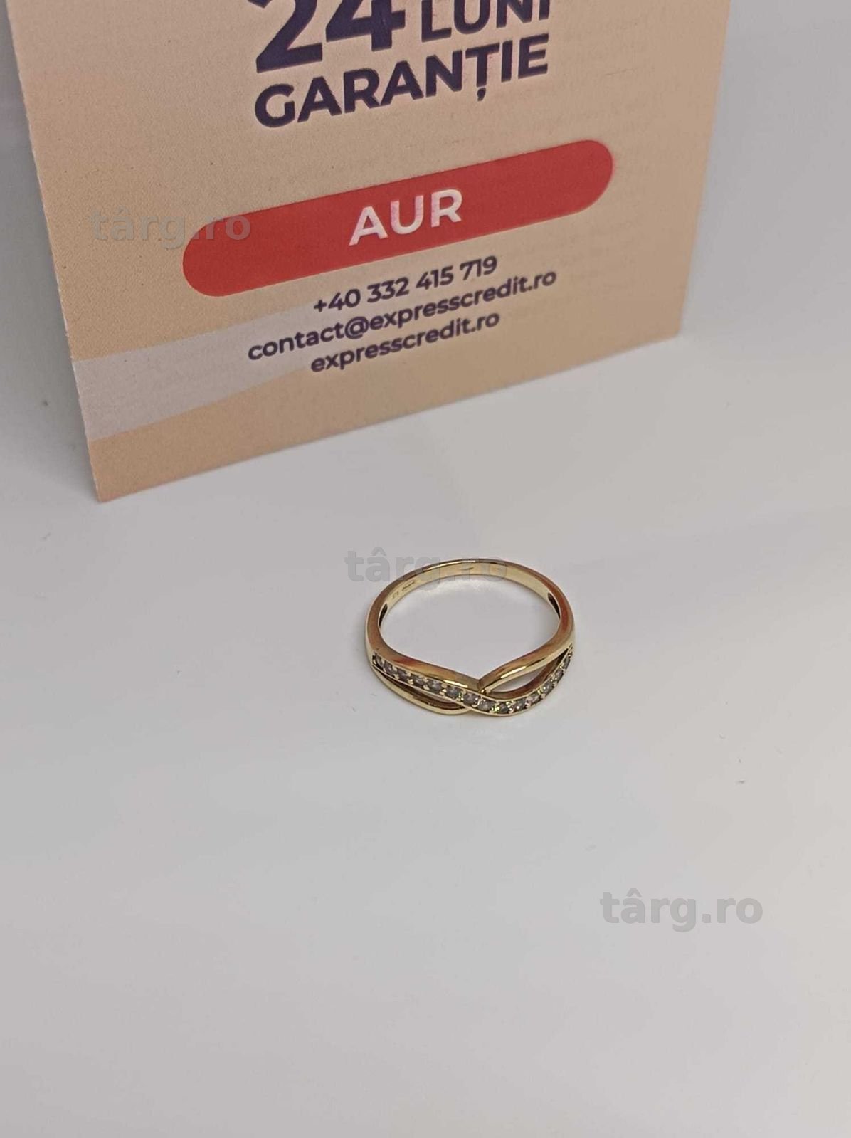 Inel Aur 9K 1.55g (Ag4 Dacia B.52481) Garantie 2 ani 2