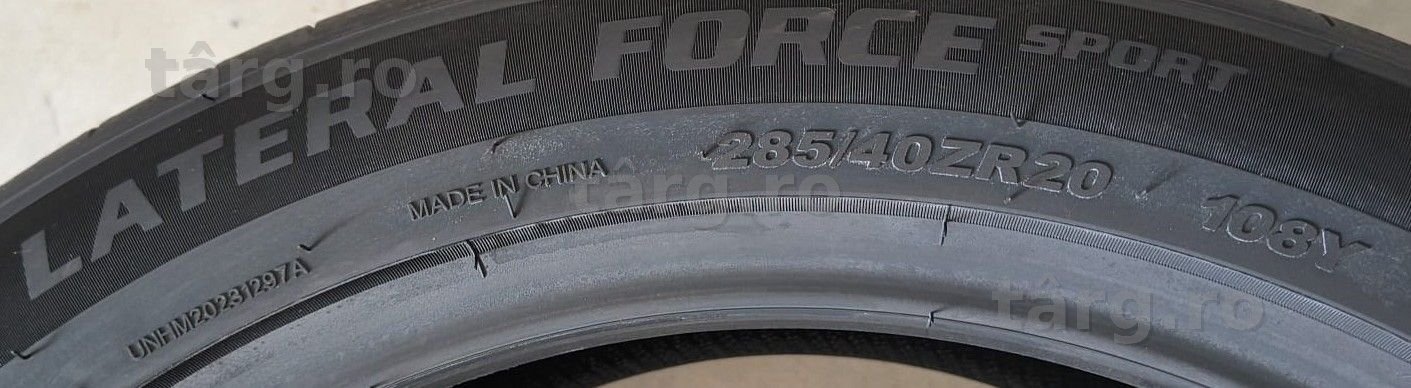 285/40 R20 108Y XL UNIGRIP (Gripmax) Anvelope noi vara protectie janta 4