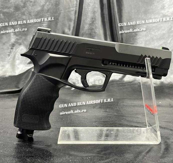 HDP ~Negru Mat~ 25 J ! Full Metal [PACHET COMPLET!] Pistol Co2 Airsoft