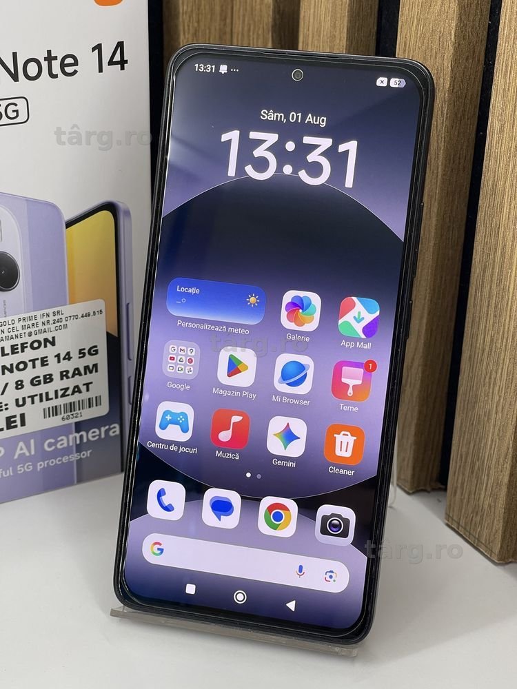 Redmi Note 14 256Gb 8Gb ram Garantie / Factura #60321