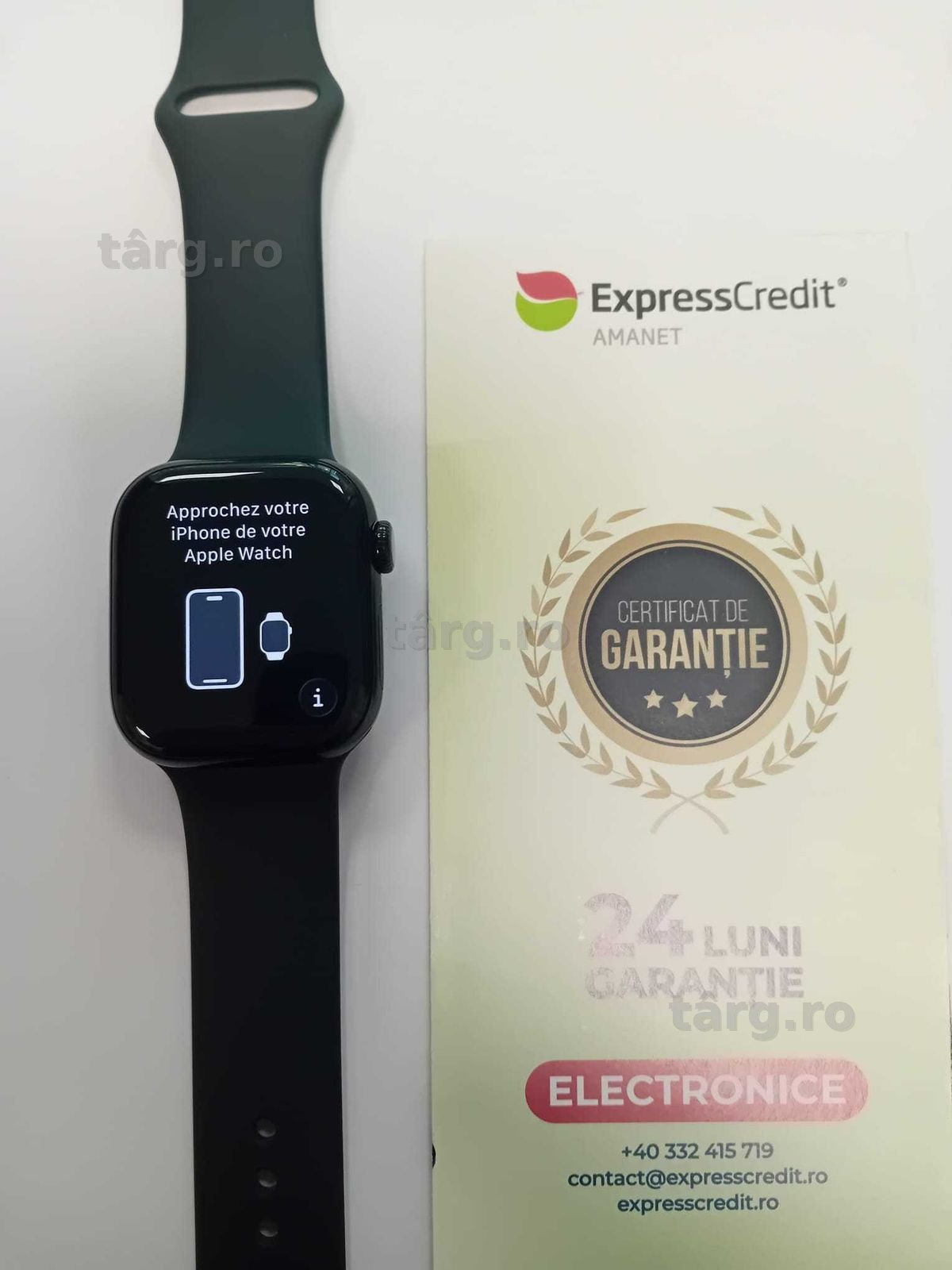 (Ag33) Smartwatch Apple Watch Series 10 GPS 42mm Bat 100%/ Garantie 2 ani