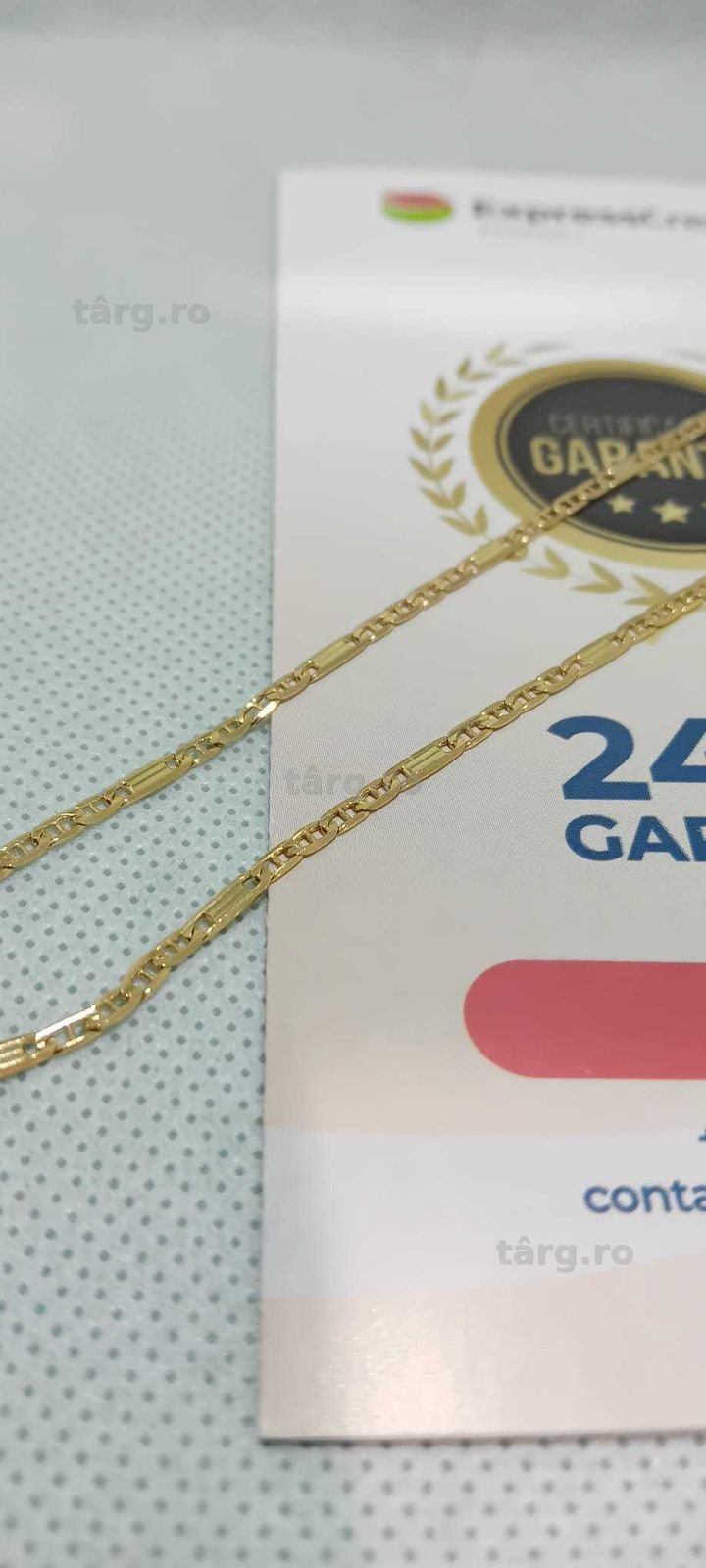Lant Aur 14K (Ag18 Tutora b.28458) Garantie 2 ani! 2