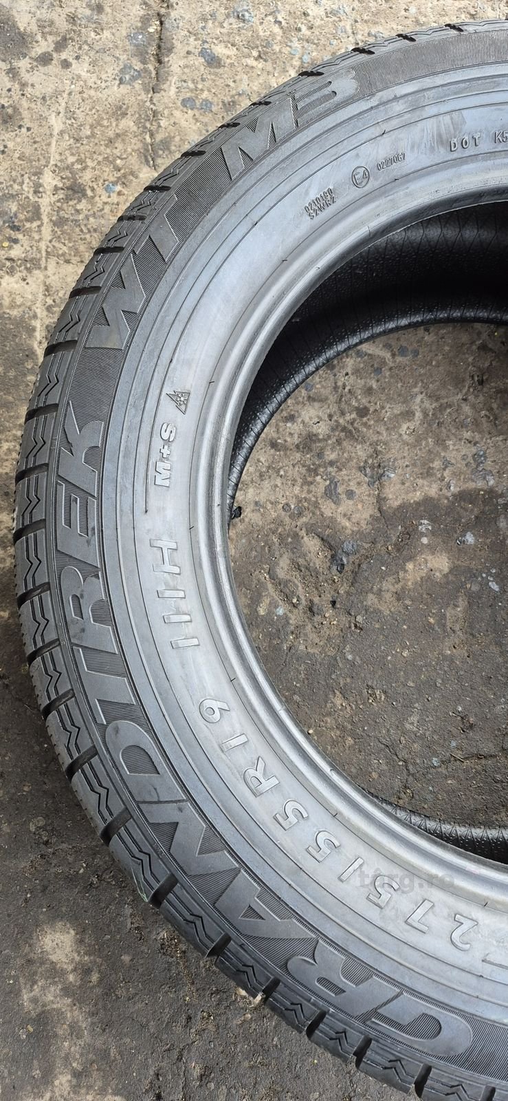 2 anvelope iarna Dunlop 275/55/19,dot 2022.Pretul este pe bucata. 4