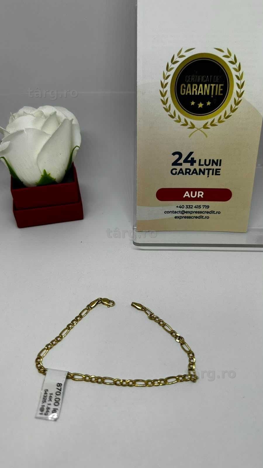 Bratara Aur 14K 1.84g (AG1 Alexandru B54325) - Garantie 2 ani! 3