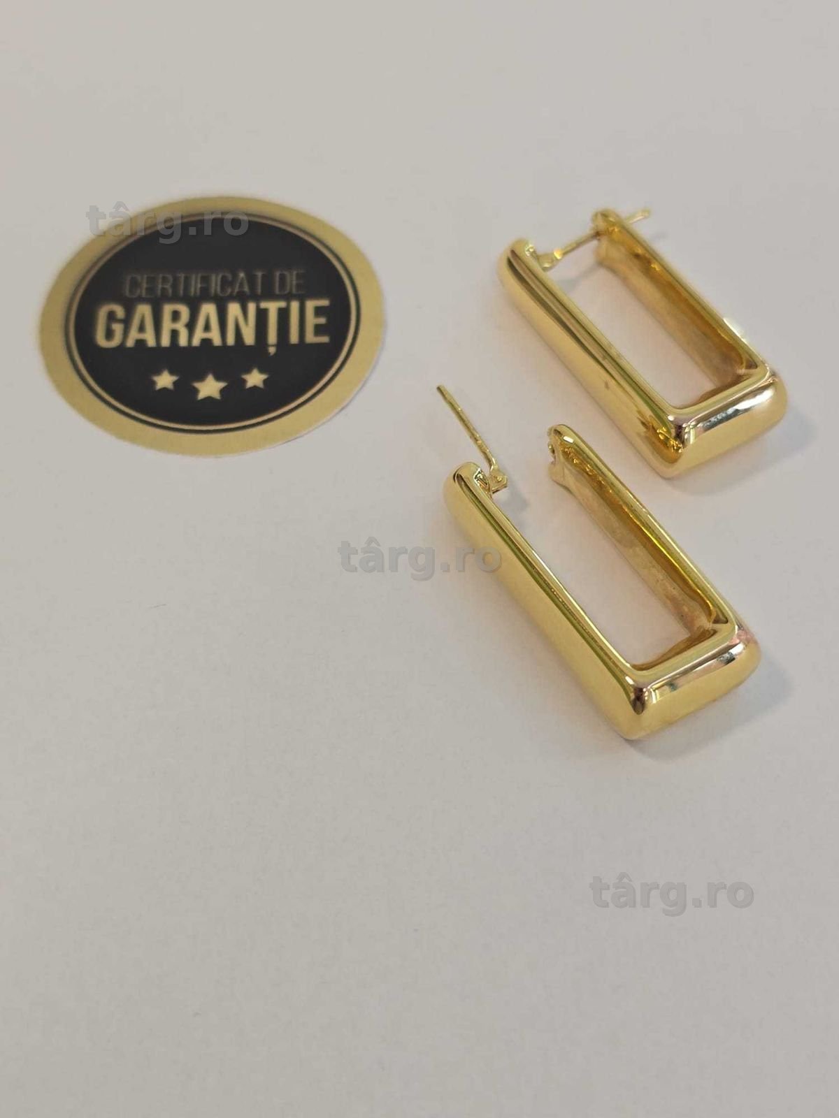 Cercei  aur 14 K, 6.16 gr. (ECA 39 / b17545.2) – Garantie 2 ani 2