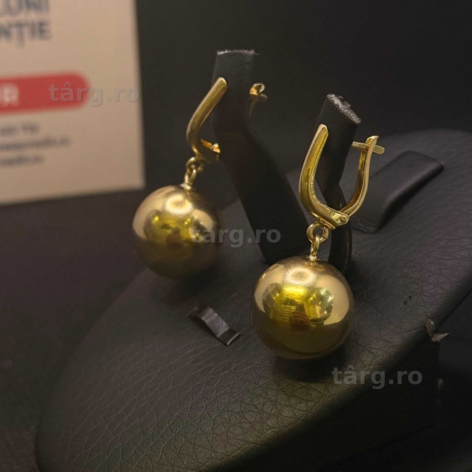 Cercei aur 14K 5.39g (AG15 Gara 1 B34092.3) Garantie 2 ani! 2