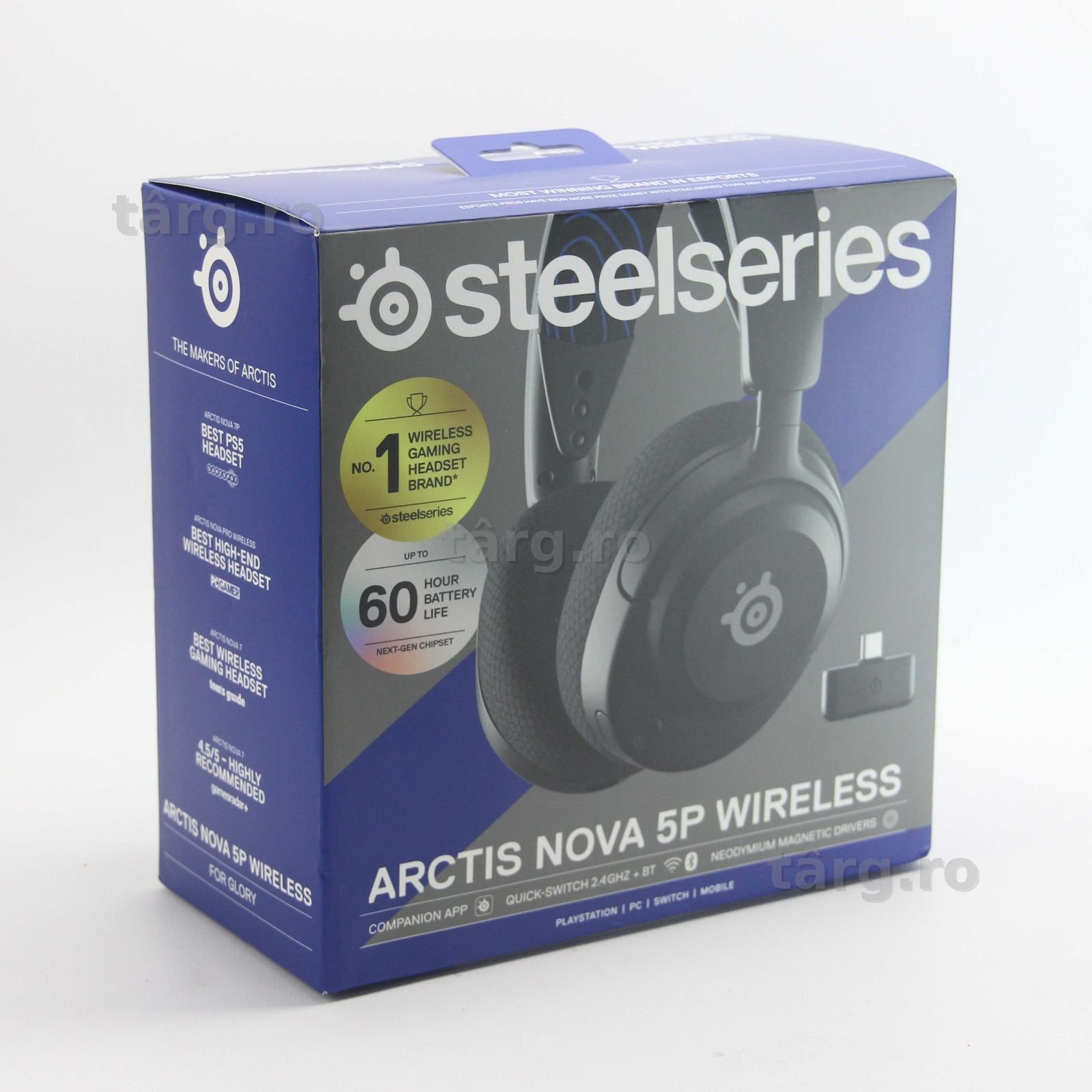 Casti Wireless SteelSeries Arctis Nova 5P -OBIECT SIGILAT-FRESH Galati