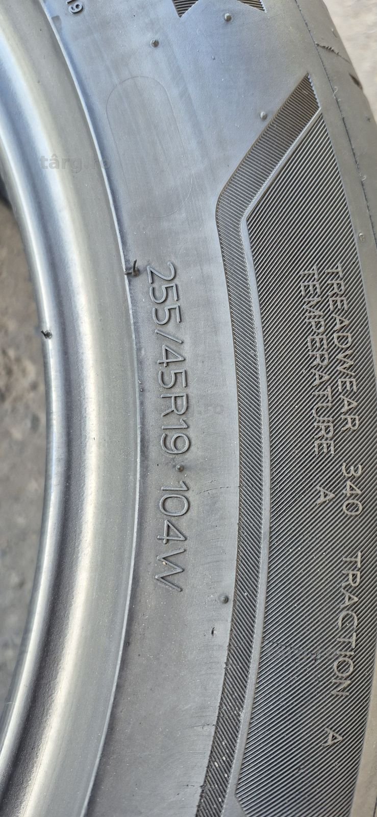 4 anvelope vara Hankook 255/45/19,dot 2022.Pretul este pe bucata. 7