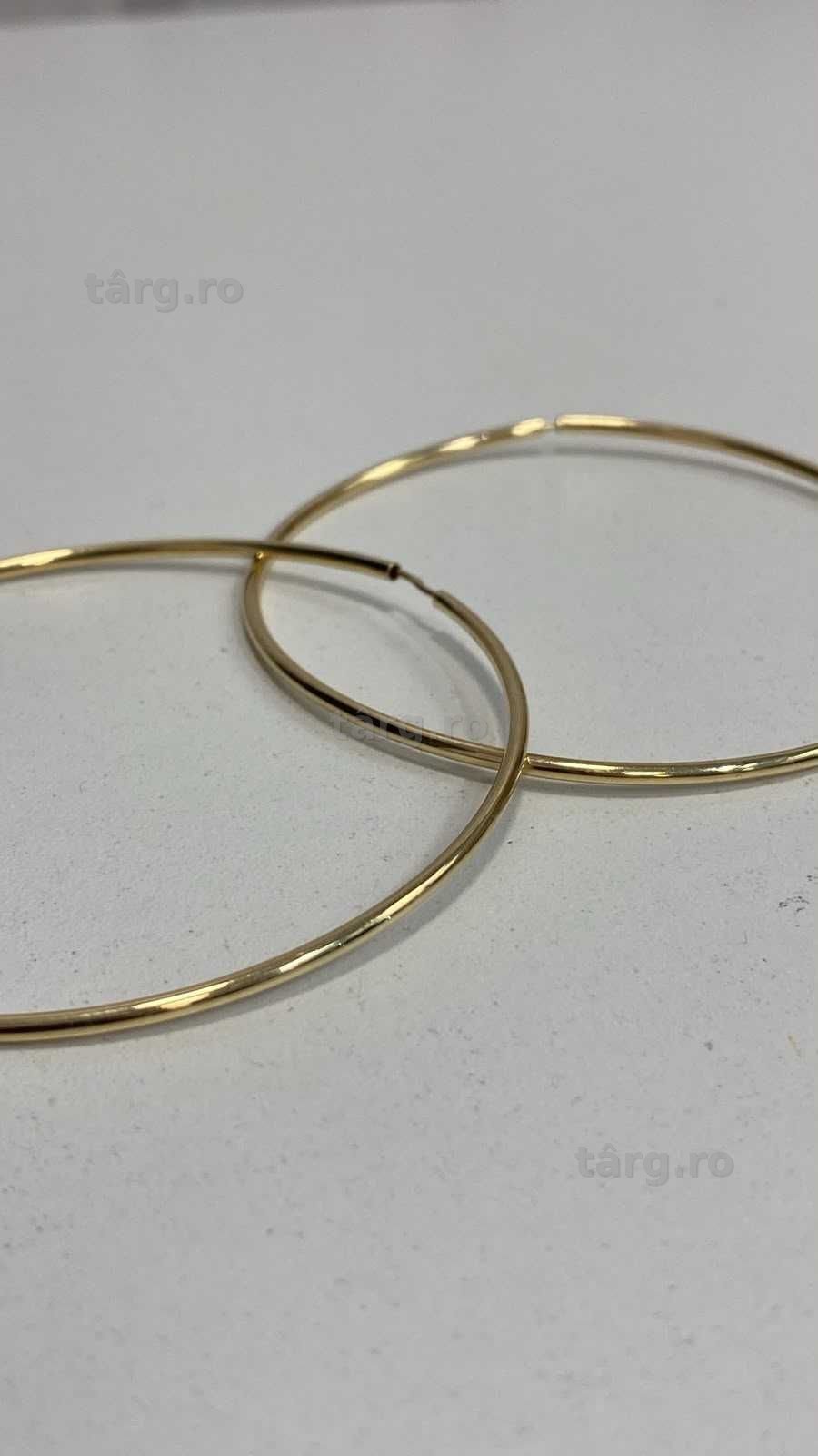 (AG13) Cercei aur 14K 5.82g (b.56332) Garantie 2 ani! 2