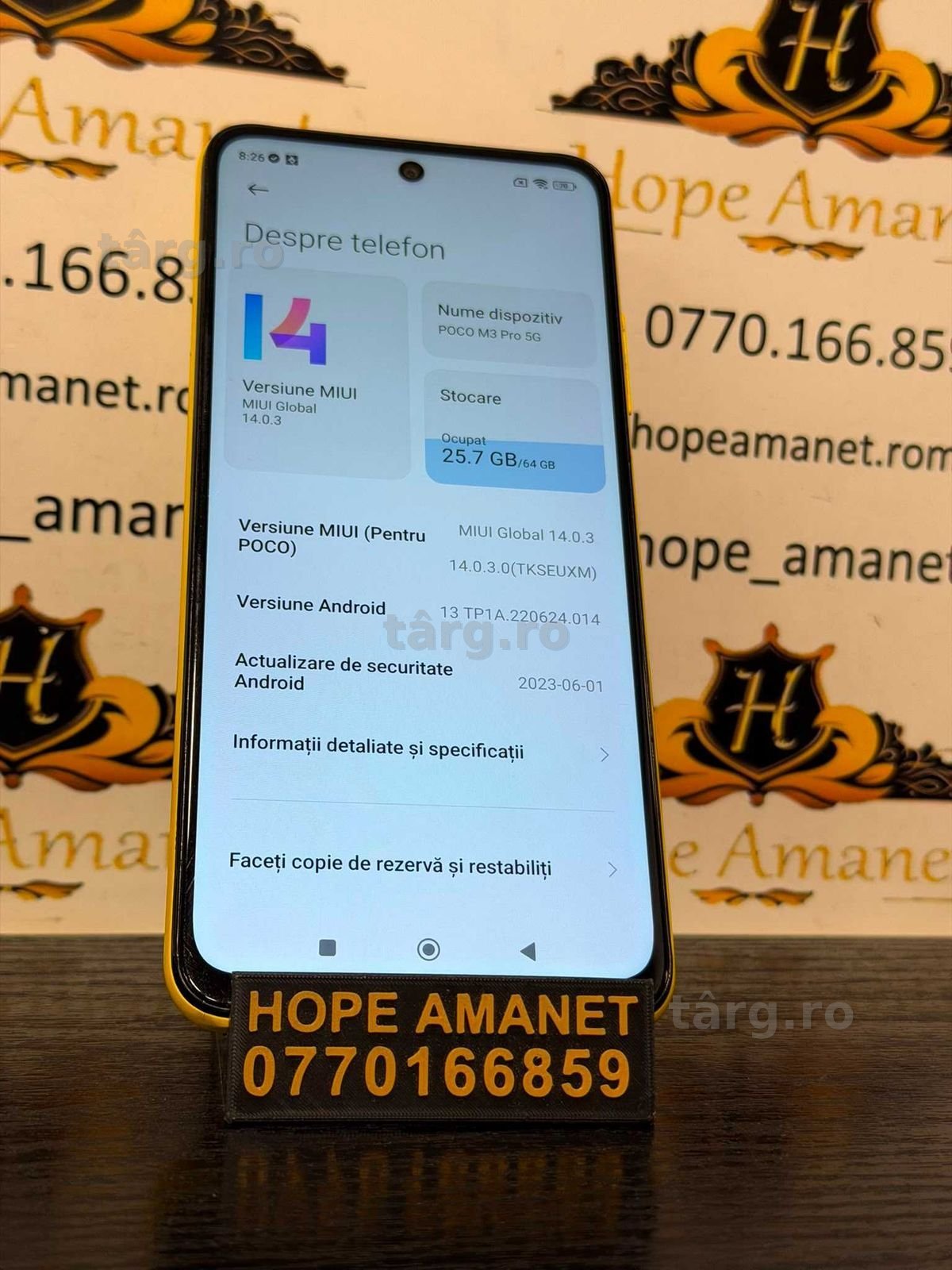 Hope Amanet P10/POCO M3 PRO 5G 2