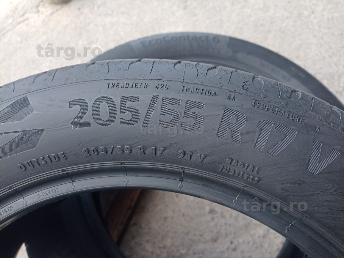 4 anvelope Continental 205/55 R17 dot 3019 6