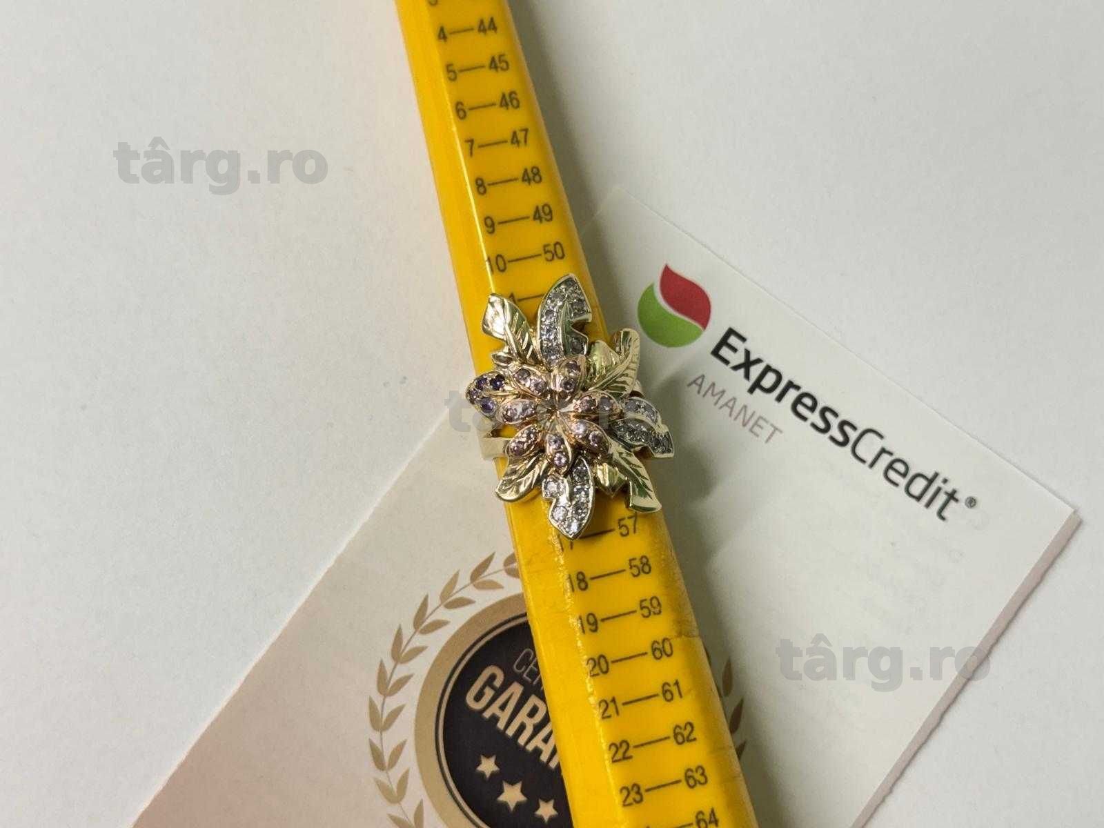 Inel aur 14K 8.32g (B.61689 Tatarasi) Garantie 2 ani 2