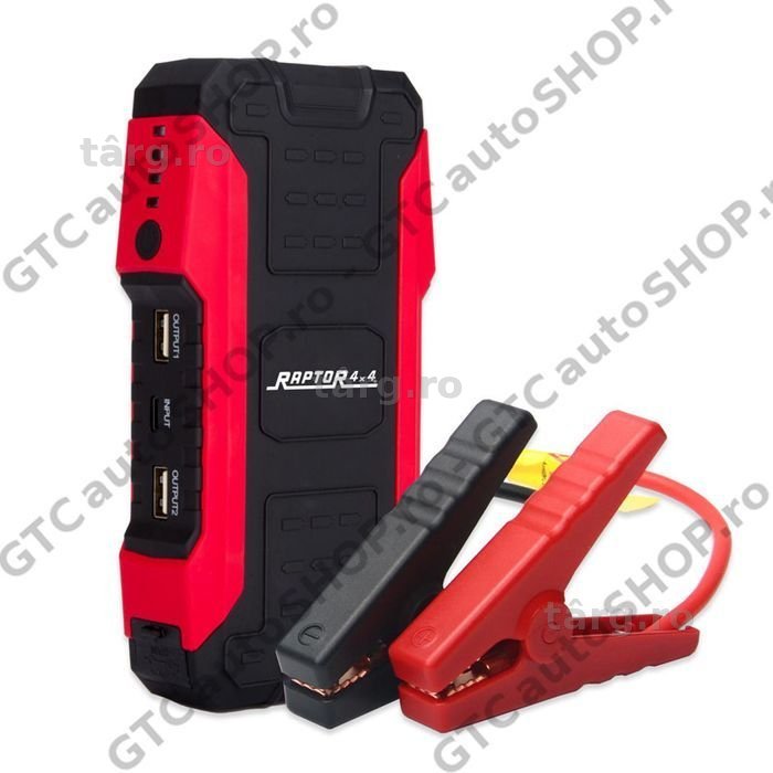 robot pornire / acumulator extern raptor 4x4 500a