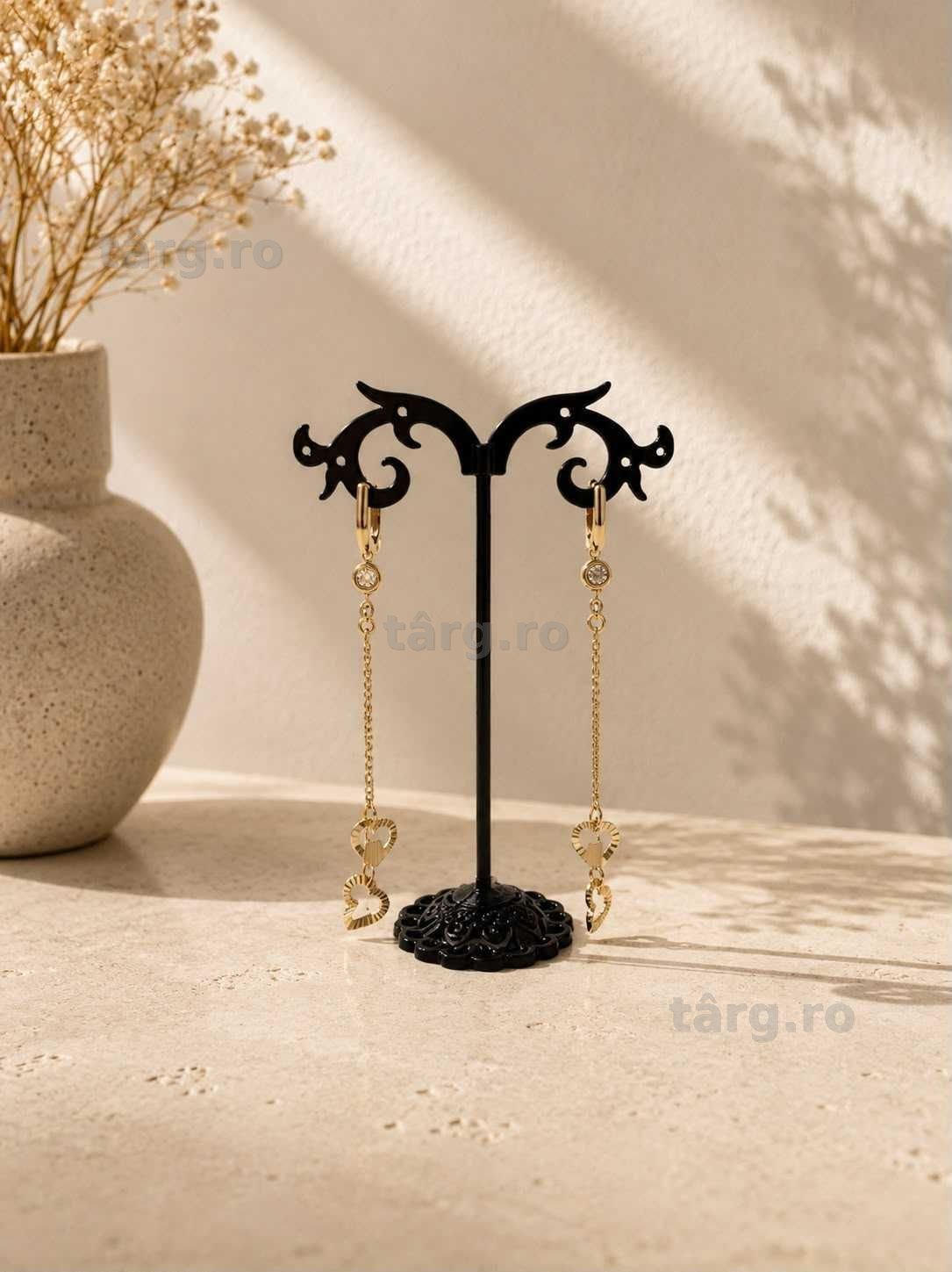 Cercei aur 14K 3.42g ( Galata B9115 ) - Garantie 2 ani!