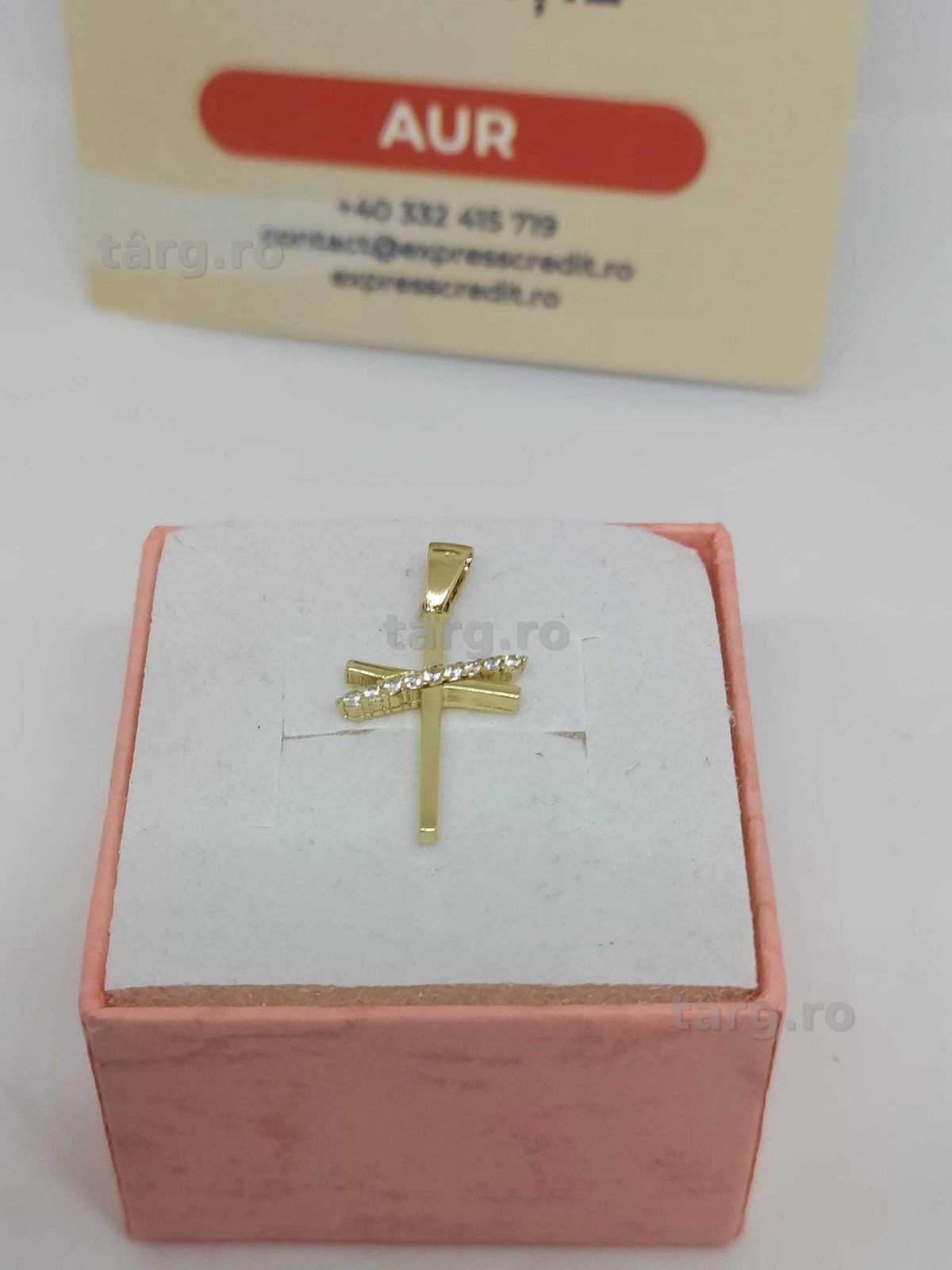 Medalion aur 14k 1.16gr [35221.1/30 Pacurari 2] Garantie 2 ani!