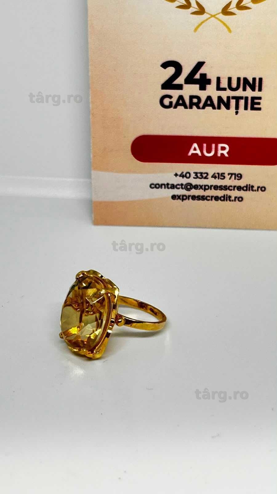 Inel Aur 18K 4.72g (Ag4 Dacia B.52450.2) Garantie 2 ani