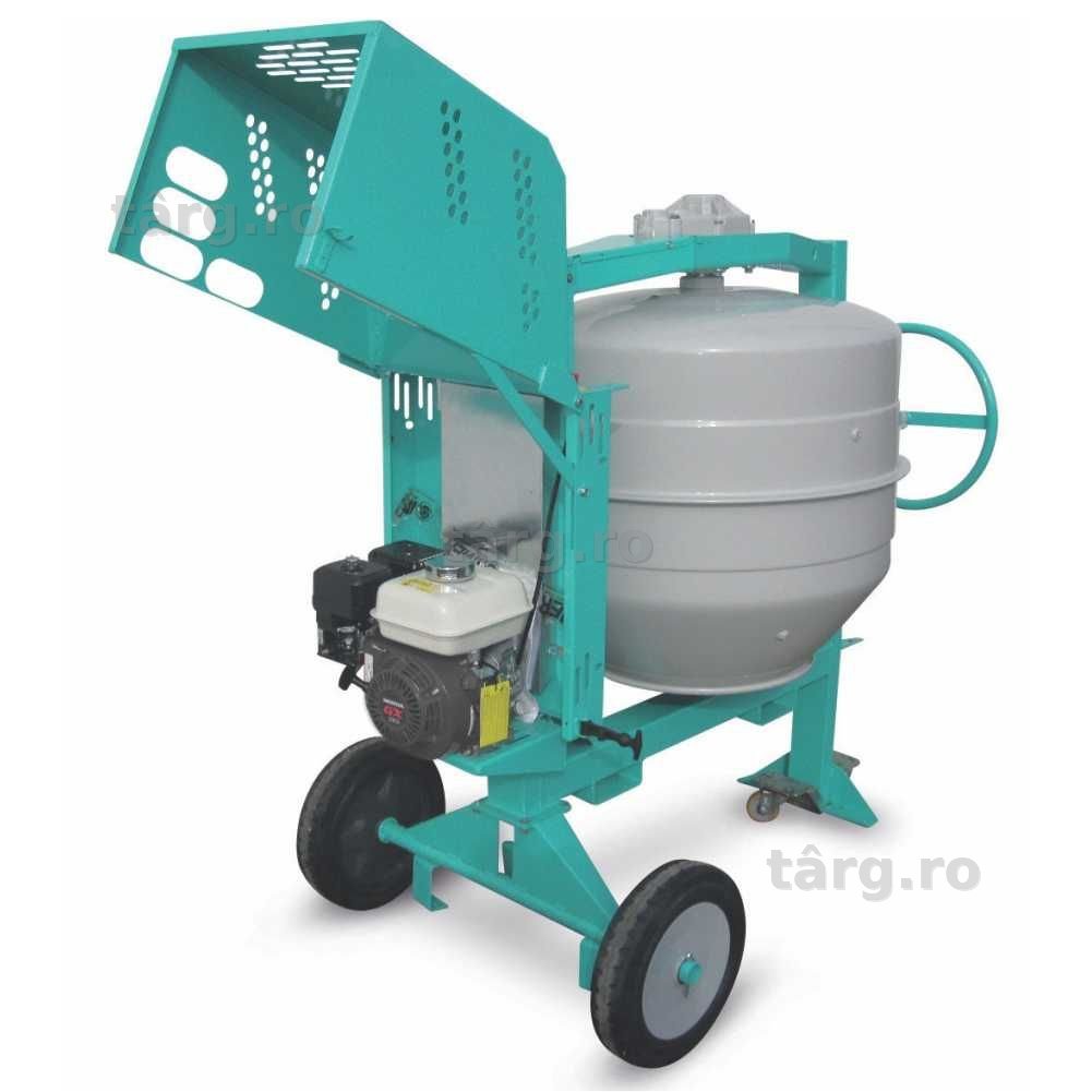 Betoniera Imer Syntesi 350, capacitate 345 l, motor benzina Honda, 5.5 cp, 823mm