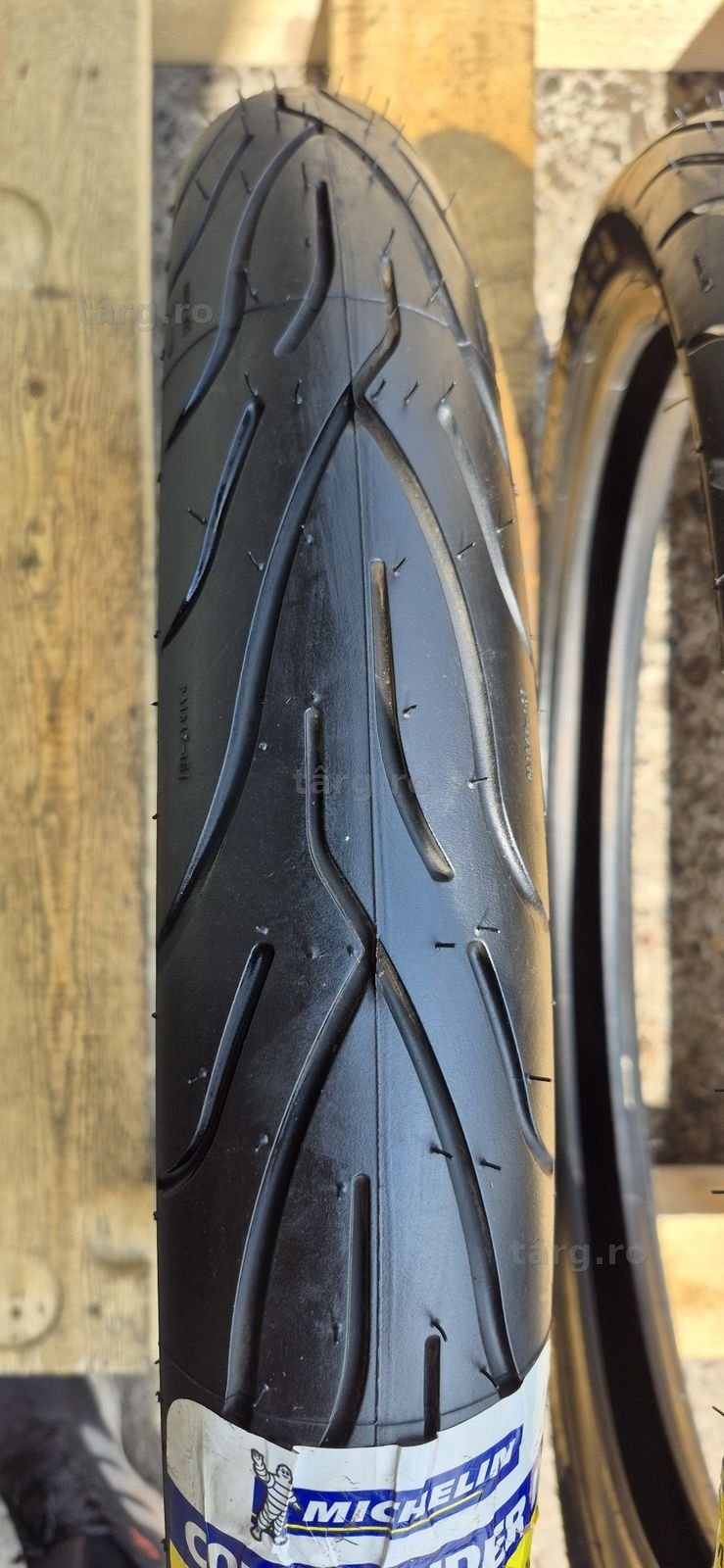 2 anvelope moto fata noi Michelin 80/90-21M/C,dot 2018.Pretul este pe bucata. 3