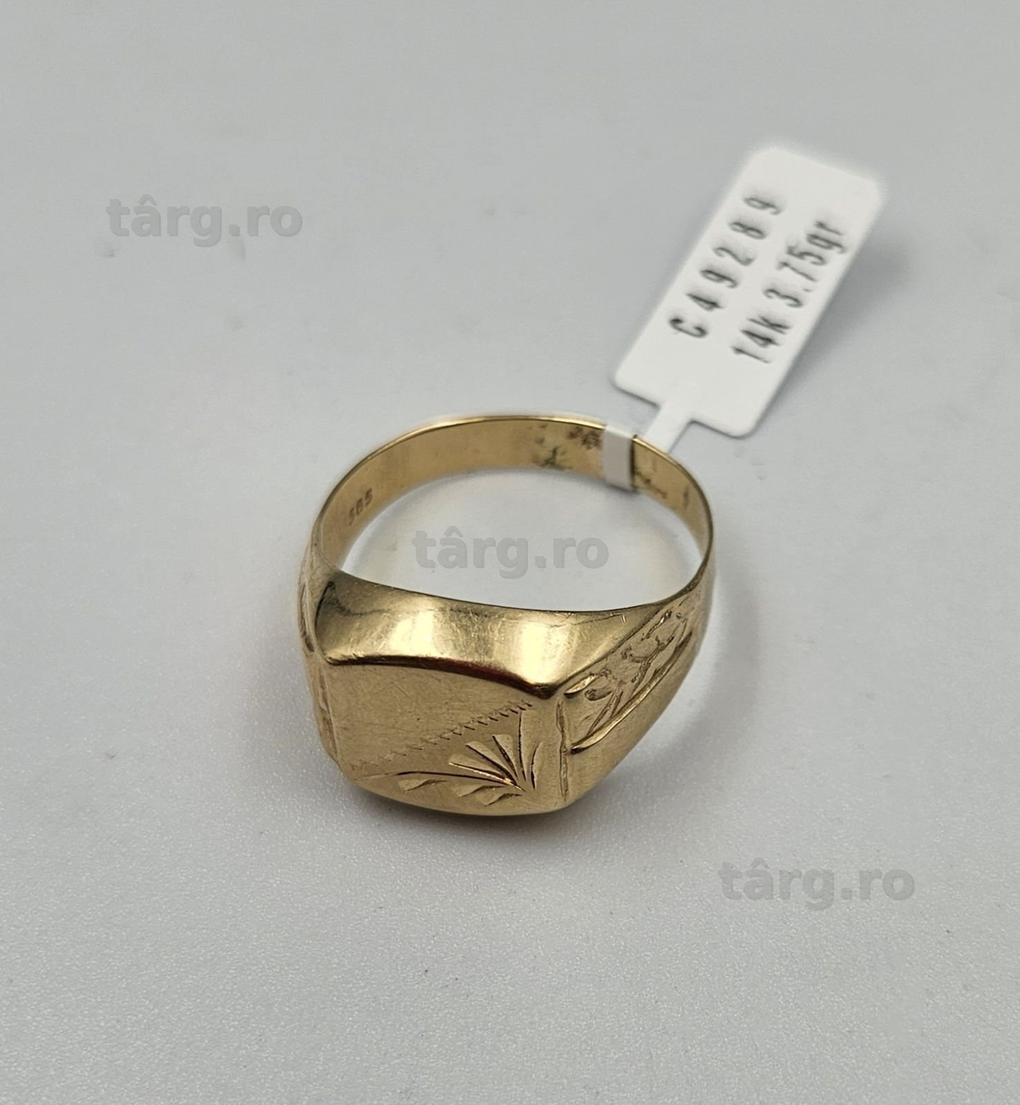 Amanet F 28: Inel barbatesc aur 14k 450Lei/Gram C49289(N)