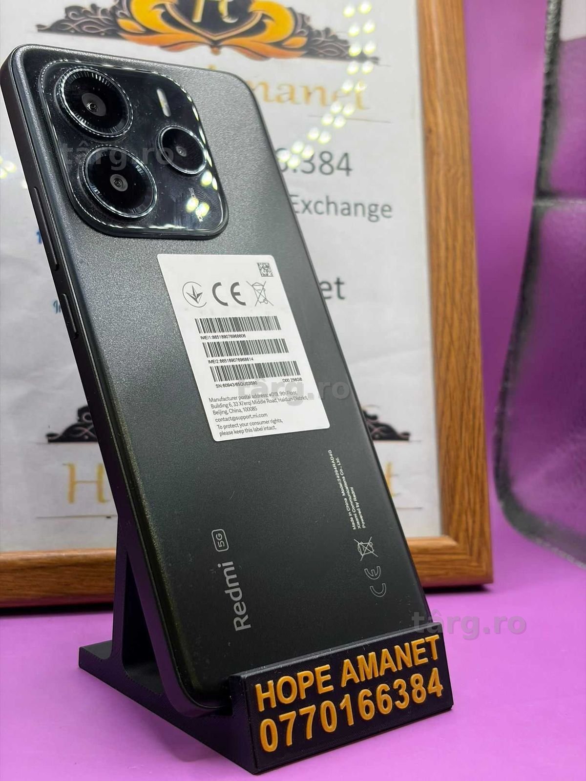 Hope amanet  P2- REDMI NOTE 14  256GB/ 8GB RAM 3
