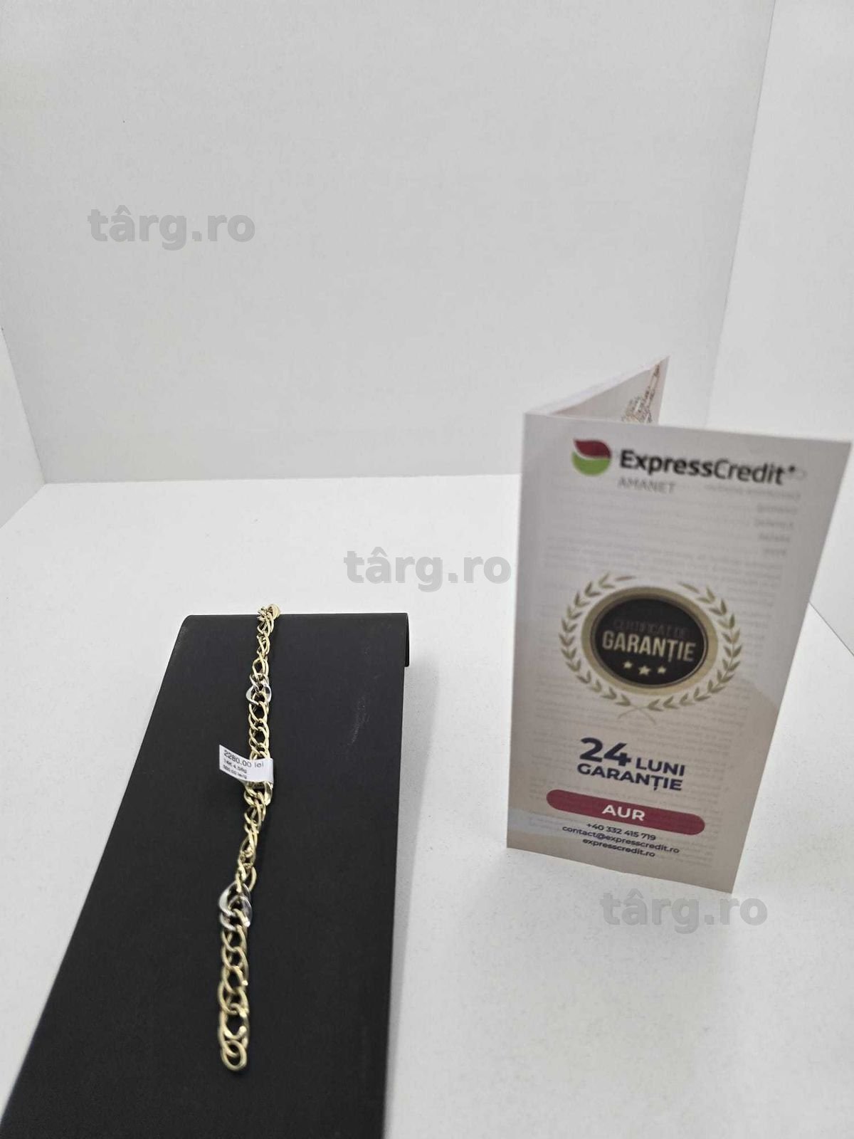 Bratara aur 14K 4.66gr (Ag25 Belvedere B.43333.2)-Garantie 2 Ani!