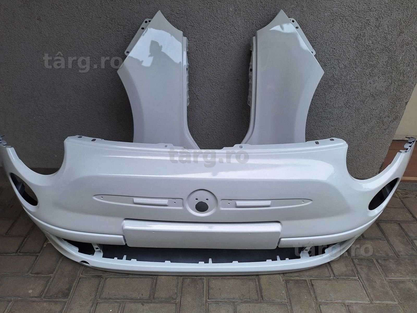 Bara & Aripa Fata Dreapta + Stanga Fiat 500 An 2007-2015 Vopsita Alb