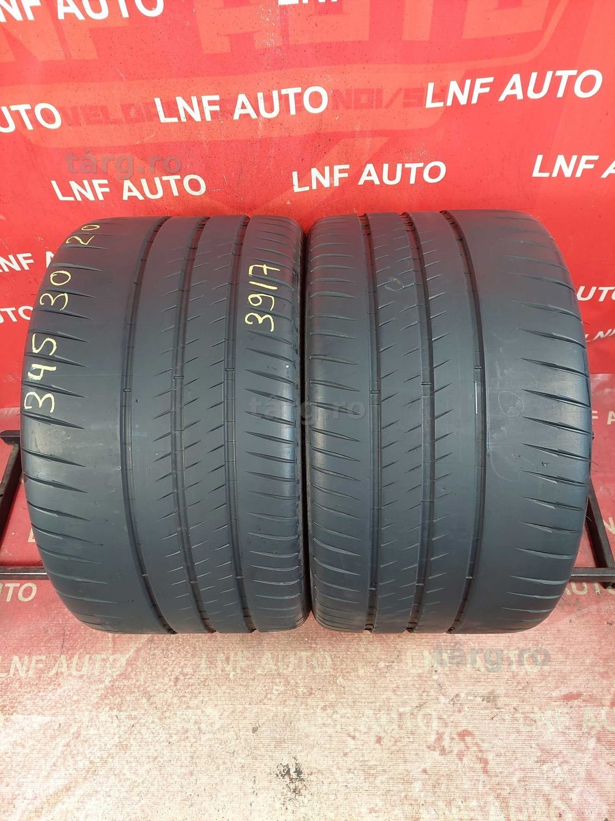 Anvelope de VARA - 345/30/20 - Michelin CUP 2 - CA NOI - DOT 2017 !