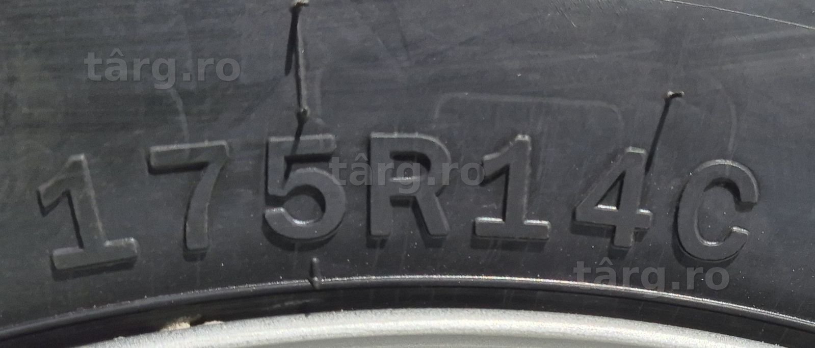 Roata 175 R14C ( 175/80 R14C), 99R, Anvelopa Security pe Janta 5.5jx14 8