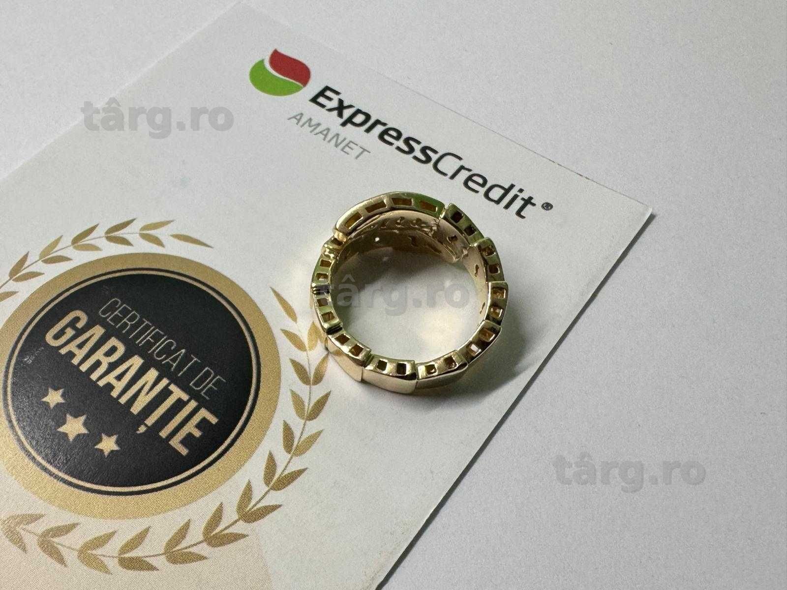 Inel aur 6.27g 14K (B.61134 Tatarasi) Garantie 2 ani 2
