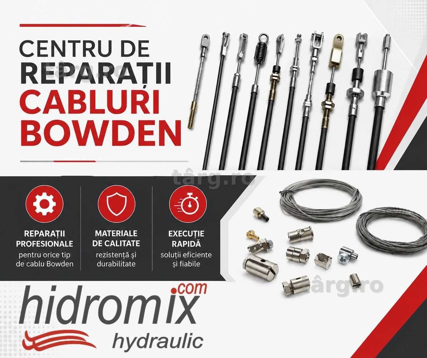 Reparatii cabluri BOWDEN