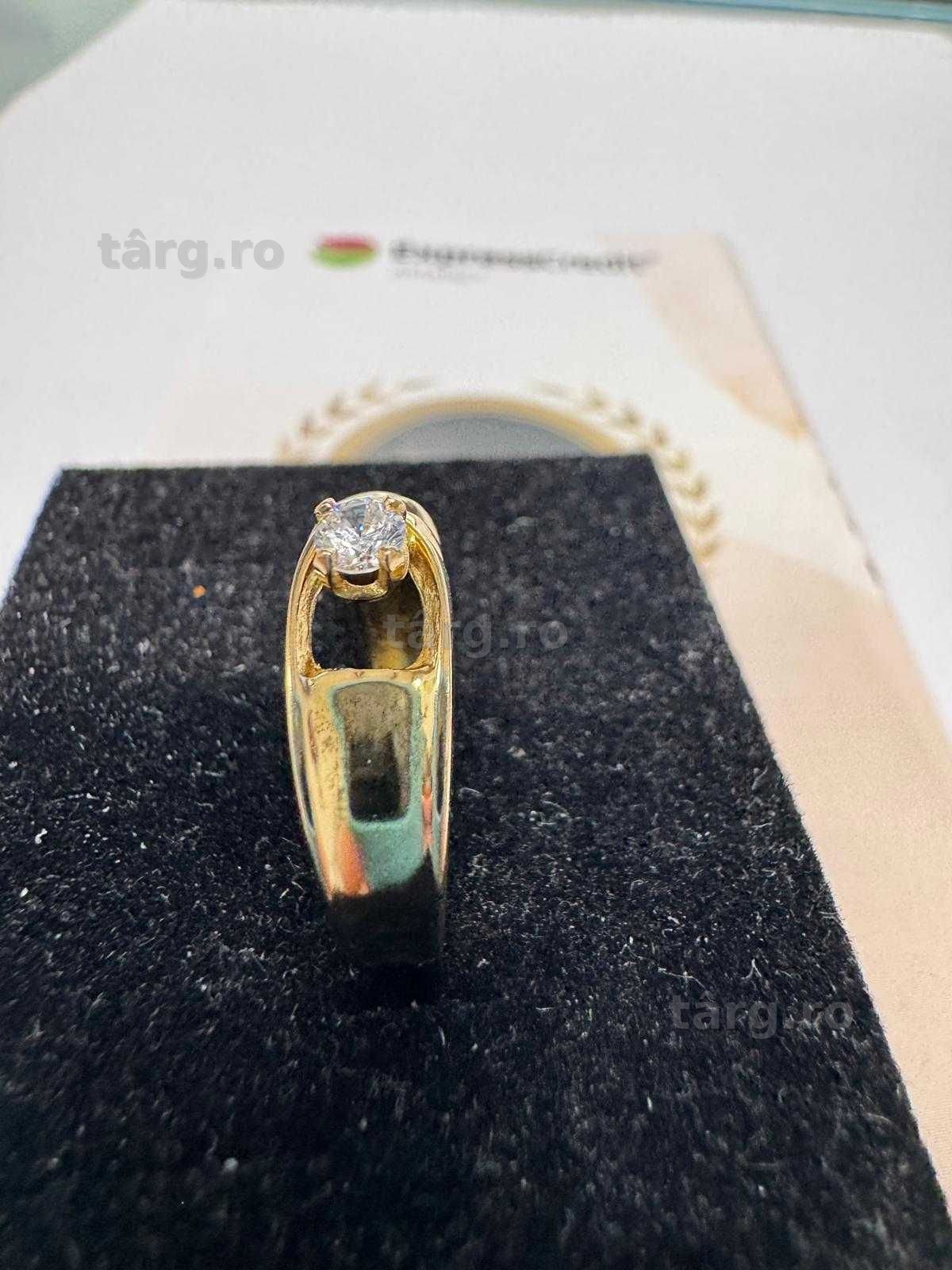 Inel din aur 14k (70109.2/ 10 Pacurari 1) garantie 2 ani! 4