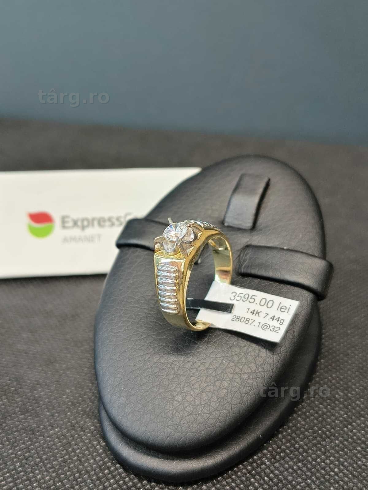 (AG51) Inel aur 14K 7.44g b28087 - Garantie 2 ani!