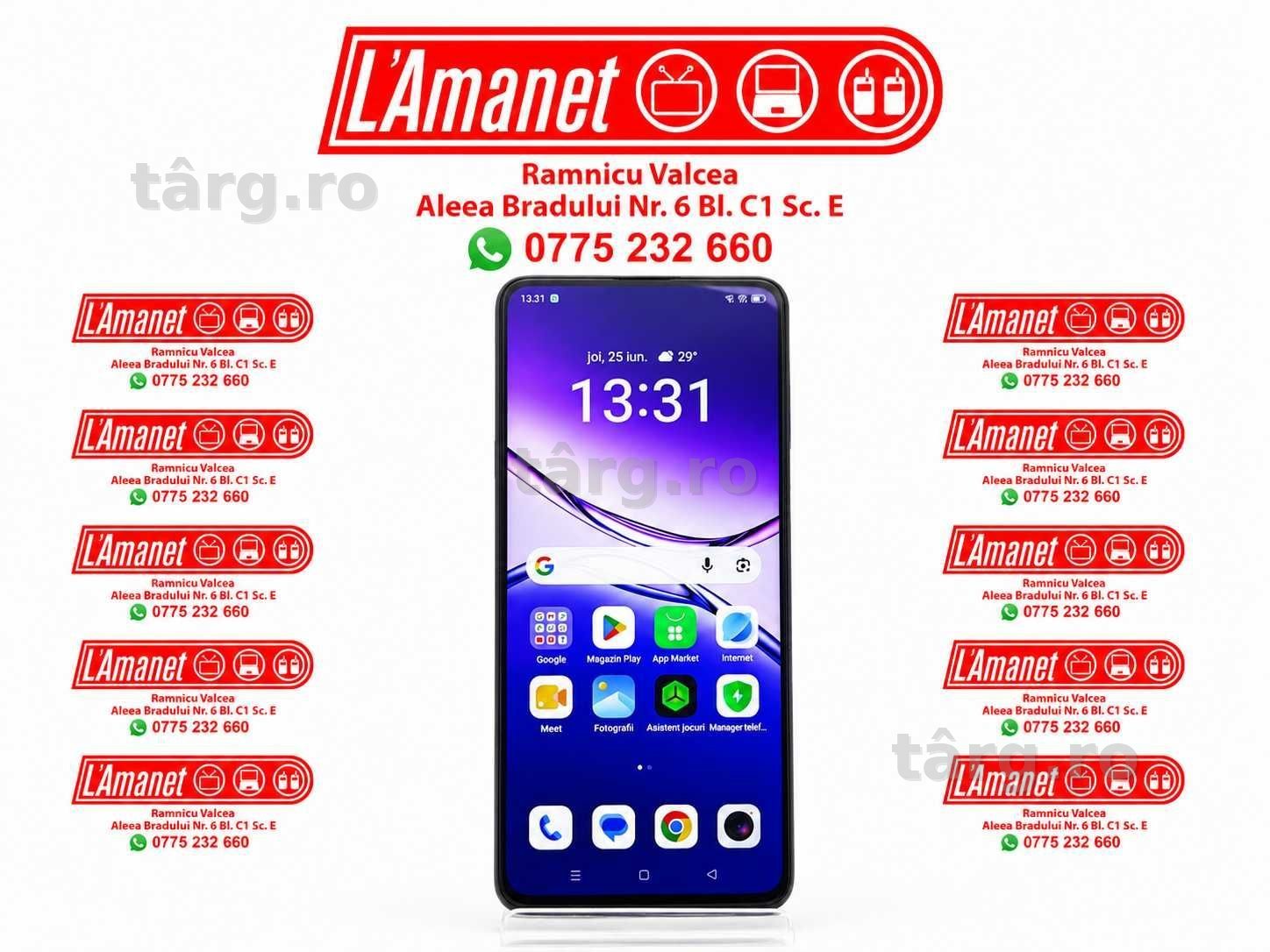 Oppo A5 Pro 5G Black Brown 256 Gb Memorie 8 Gb Ram Stare Excelenta
