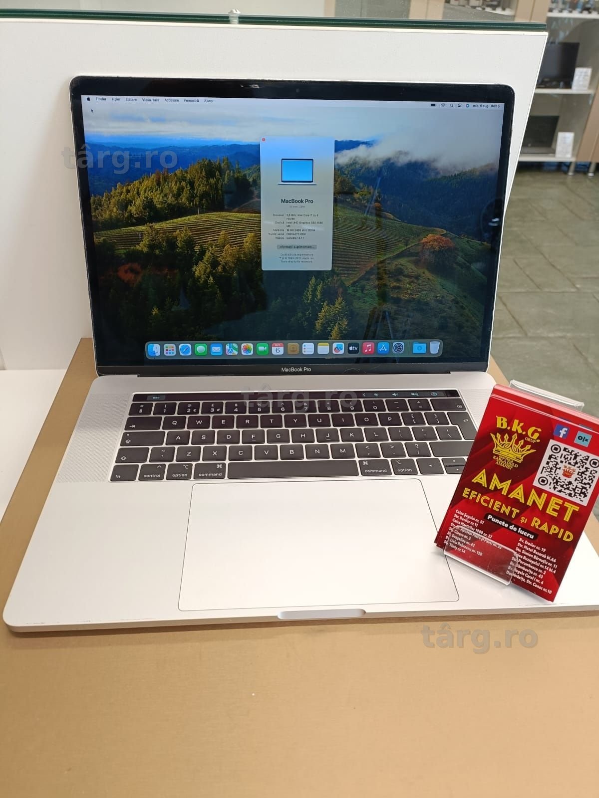 Macbook Pro A1990 Amanet BKG
