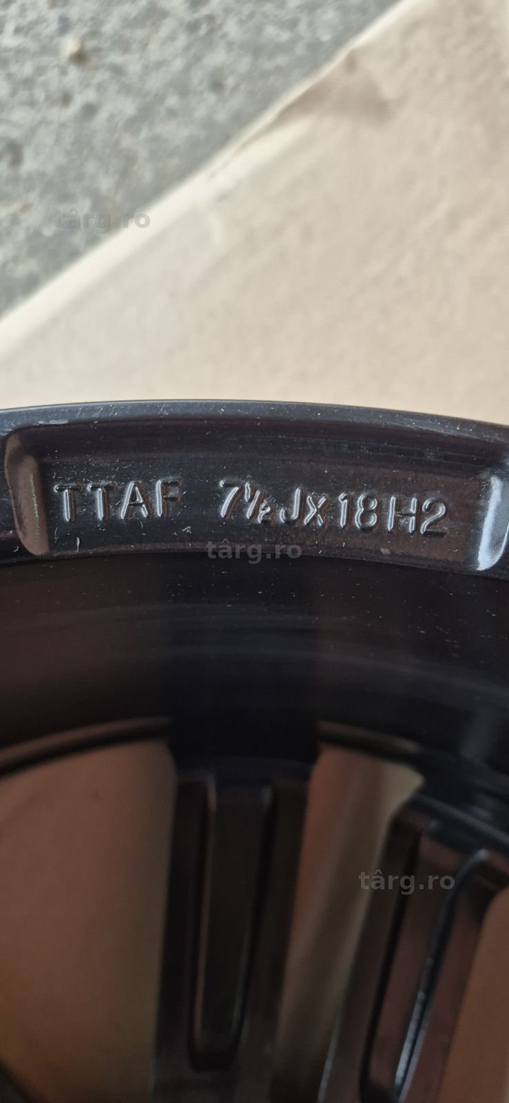 4 jante aliaj ca noi  R18;7,5J×18H2,ET.45. 5