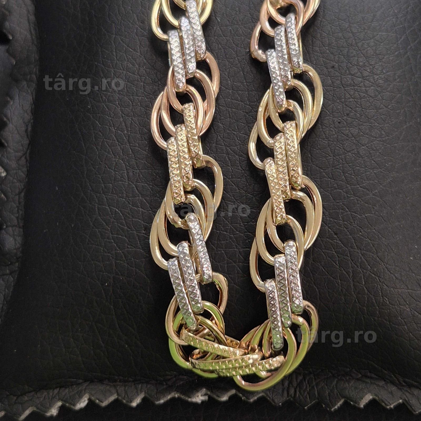 Bratara Aur 14K - 8.05 grame / 3925 lei ( B33288.1 / Ag28 Doi Baieti ) 3