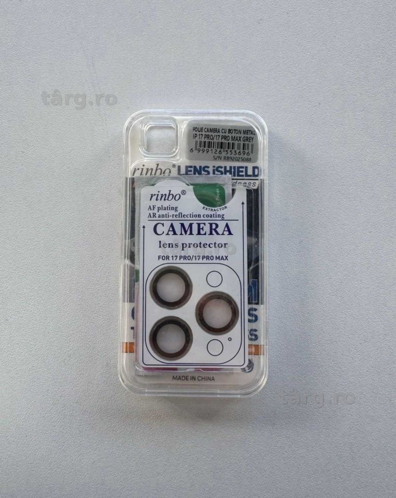 Protectii individuale pentru camere iPhone 17 Pro și 17 Pro Max